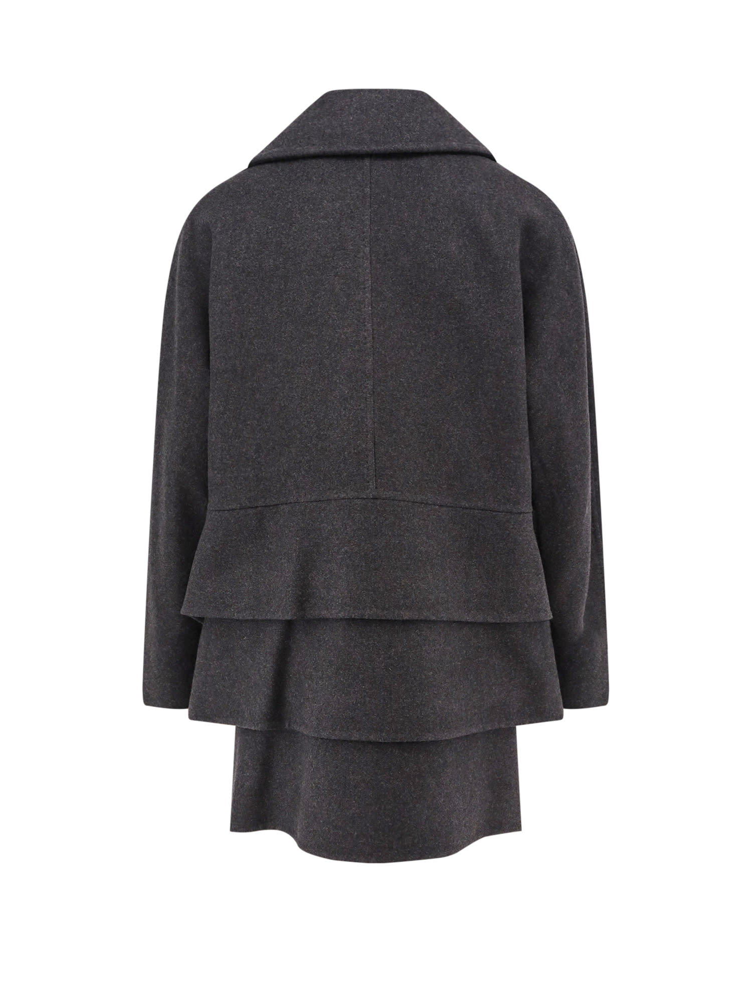 【送料&関税込】Max Mara asturie1234 Grey Cashmere Blend Coa Max Mara 'asturie1234' Grey Cashmere Blend Coat | italist