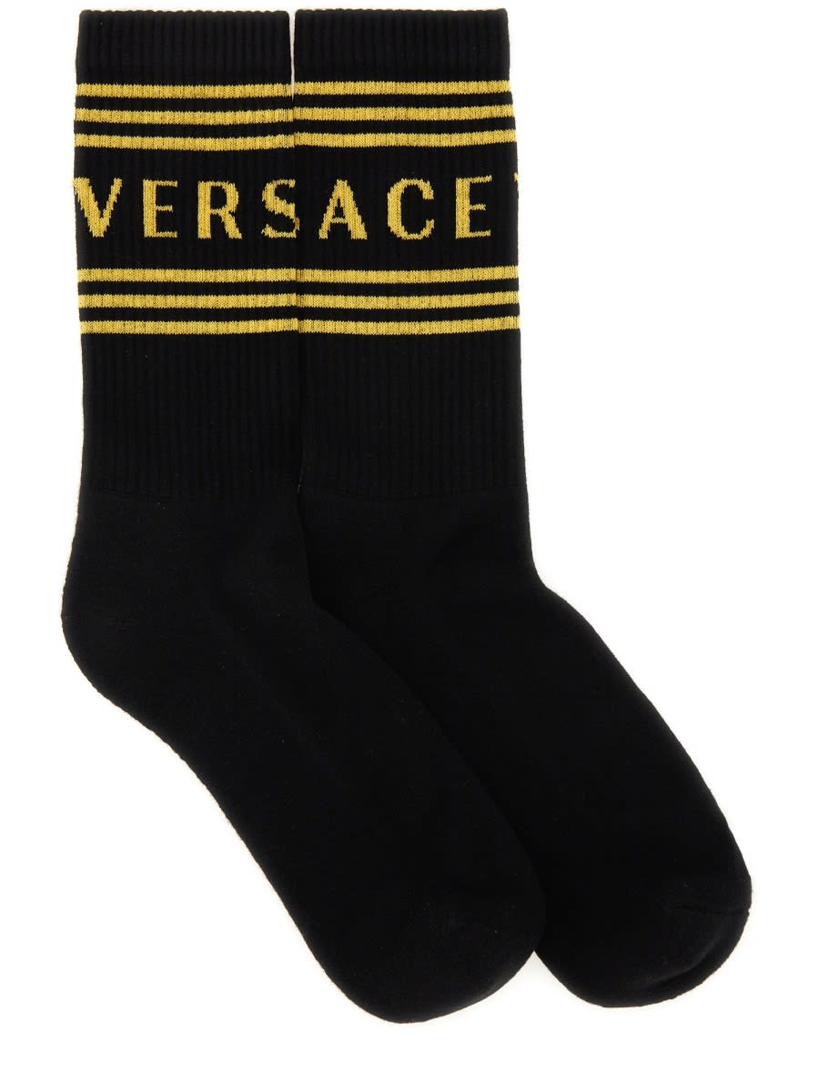 Versace Socks With Logo | italist