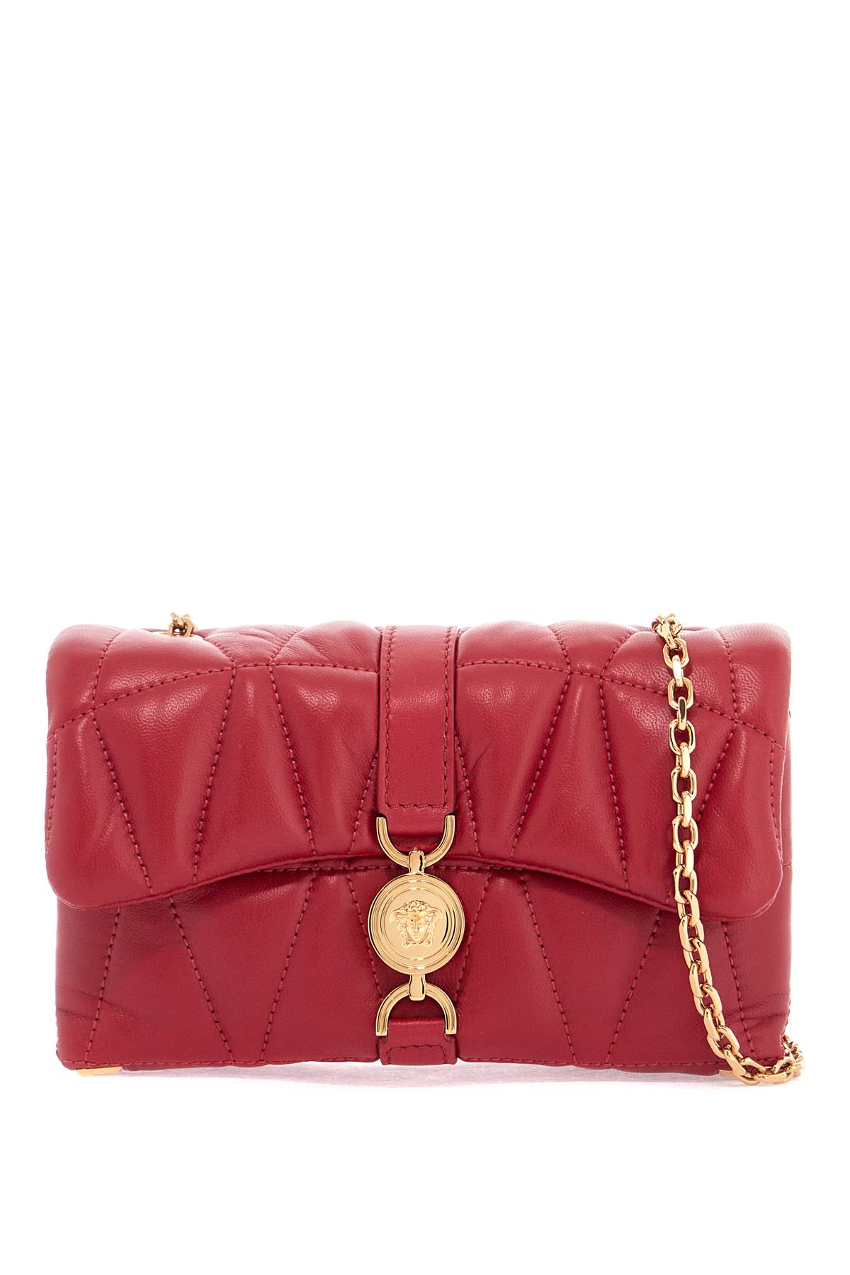 【送料&関税込】Versace cleio Small Red Leather Crossbody Ba Versace 'cleio' Small Red Leather Crossbody Bag | italist