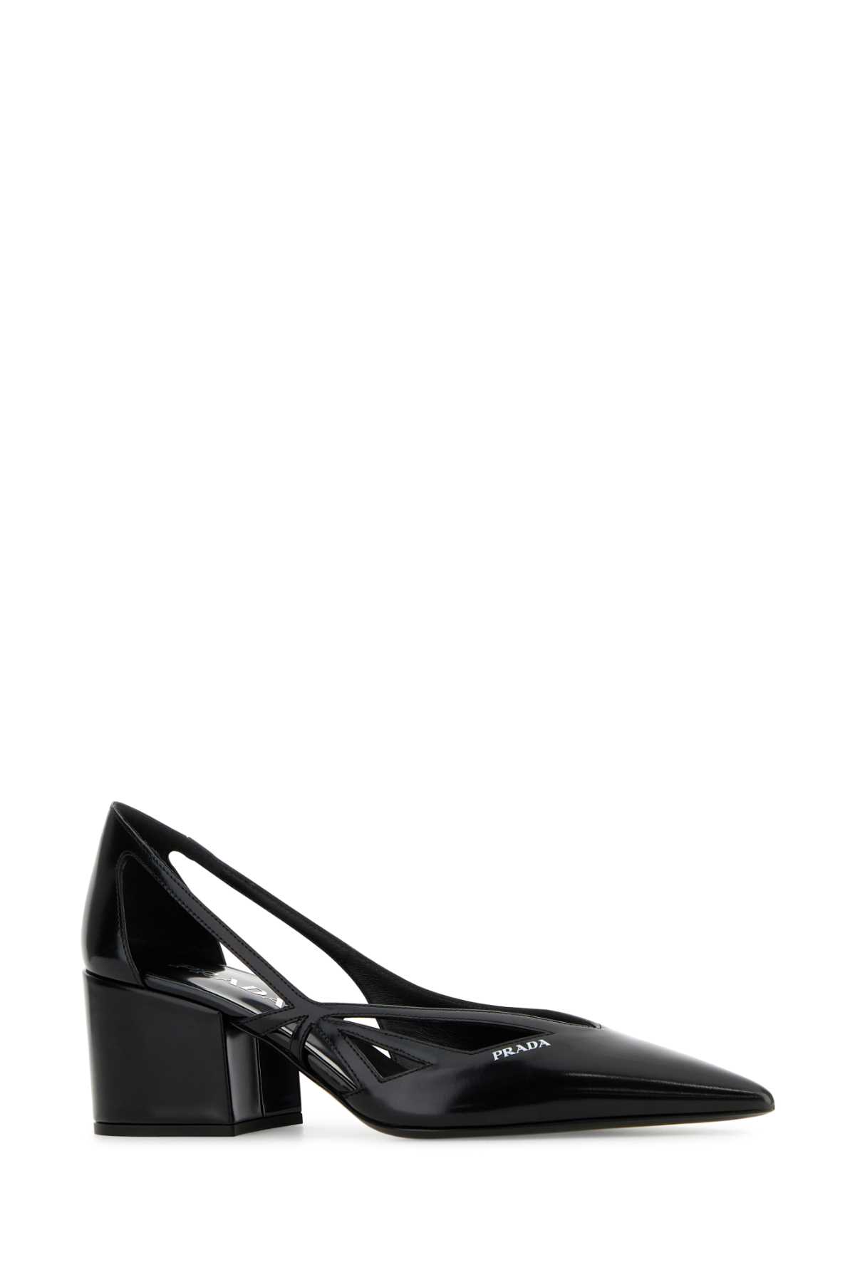 【関税込み】prada LEATHER PUMPS Black Leather Pumps | PRADA
