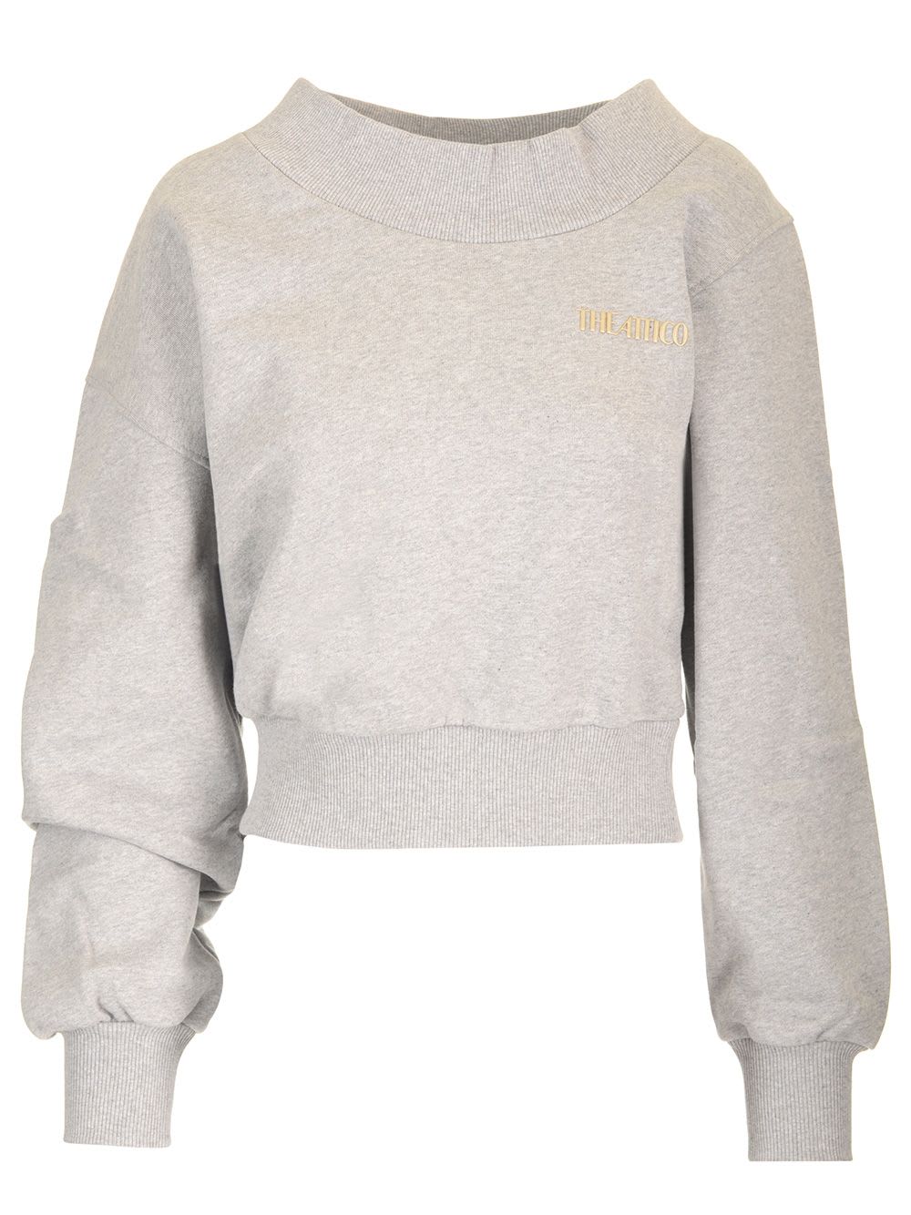 その他 THE ATTICO Sweatshirt Double american fleec The Attico Cropped Sweatshirt Double American Fleece