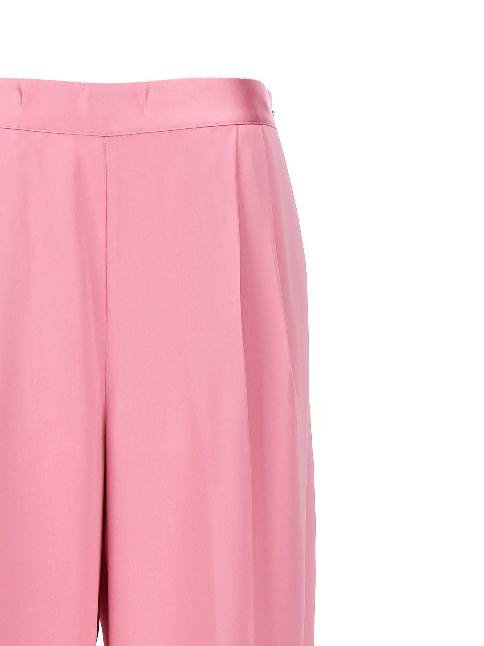 パンツ TWINSET SS24 Satin pants (241TE2081S18590 11423) Satin joggers Woman, Beige | TWINSET Milano