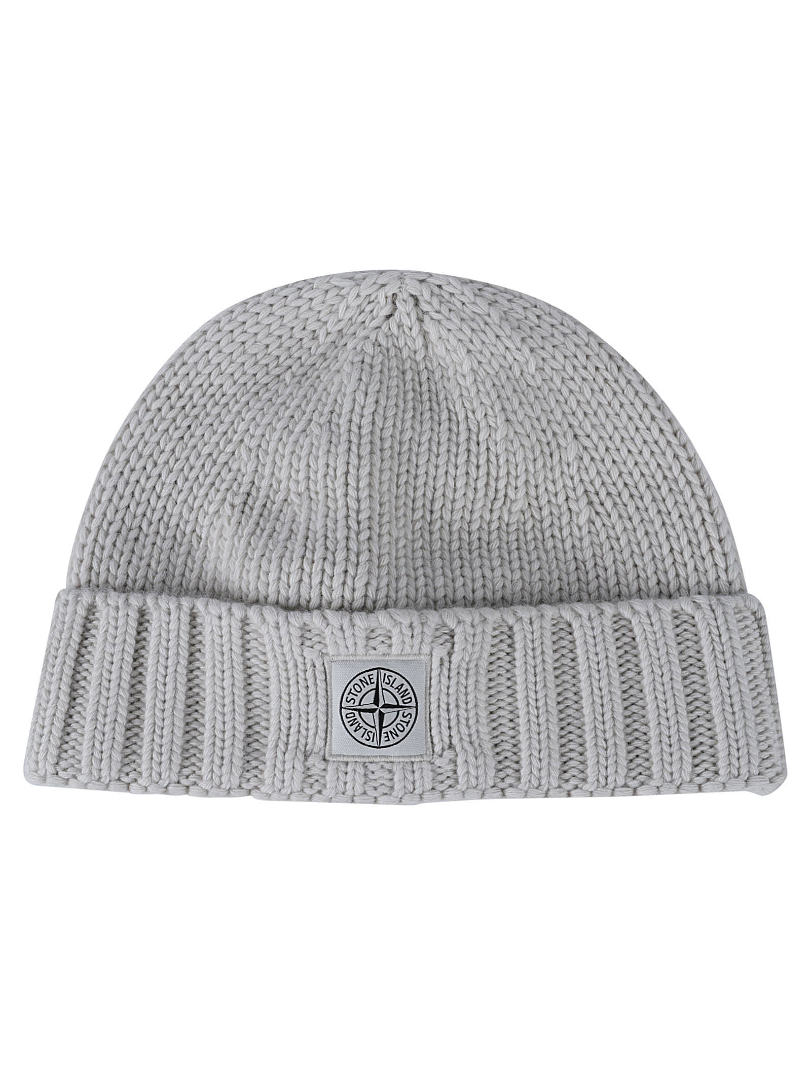 Stone Island Logo Patch Beanie | italist