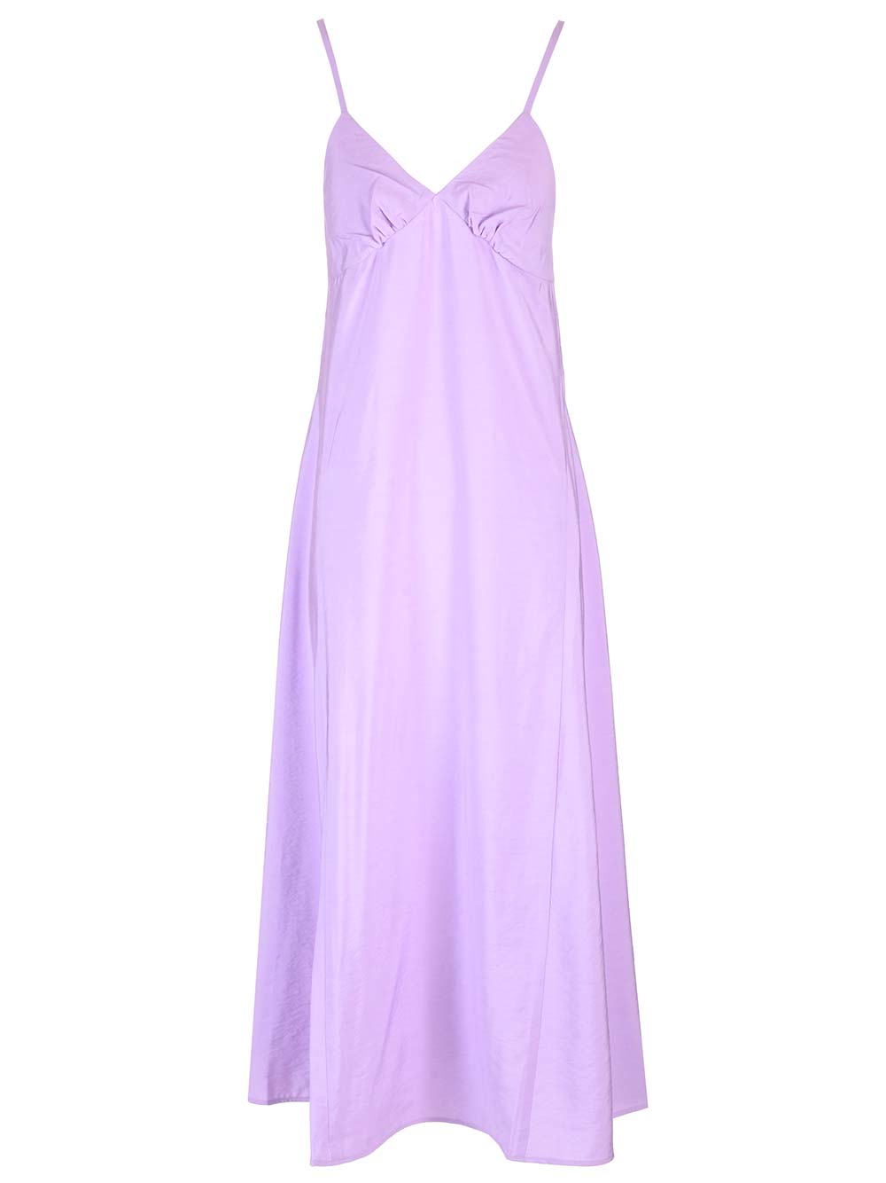 lilac maxi dress