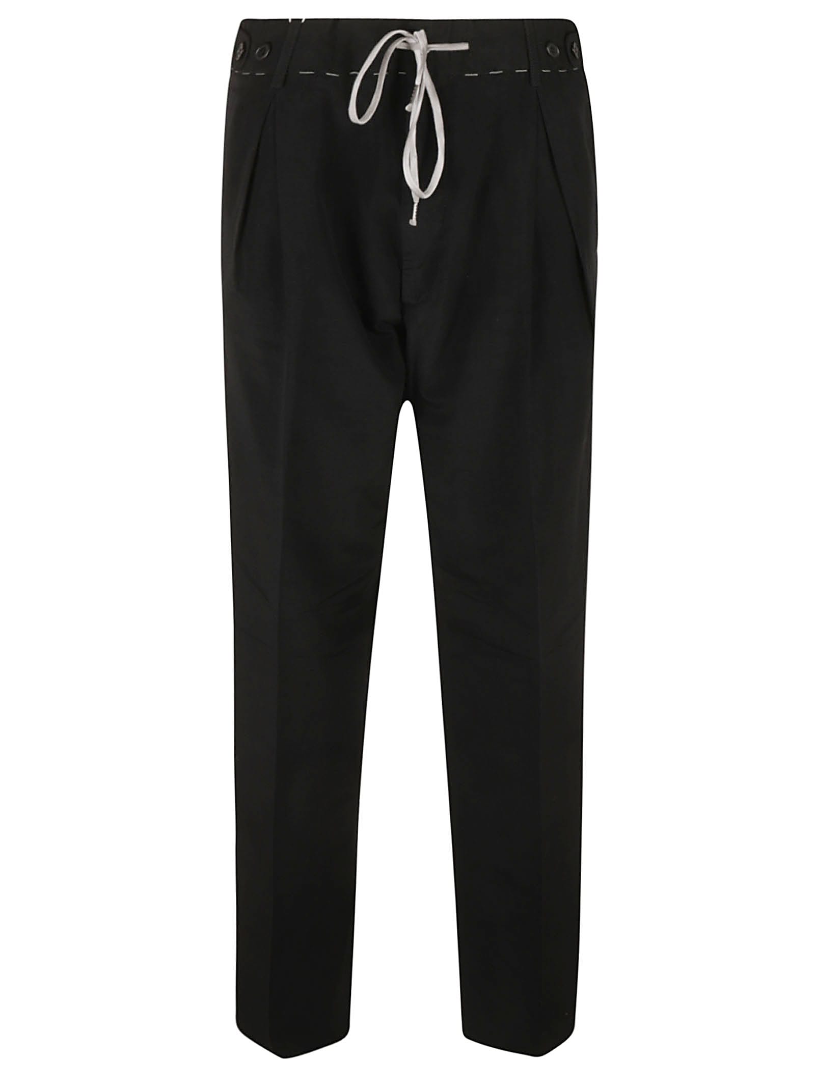 Maison Margiela Drawstring Waist Straight Leg Trousers | italist