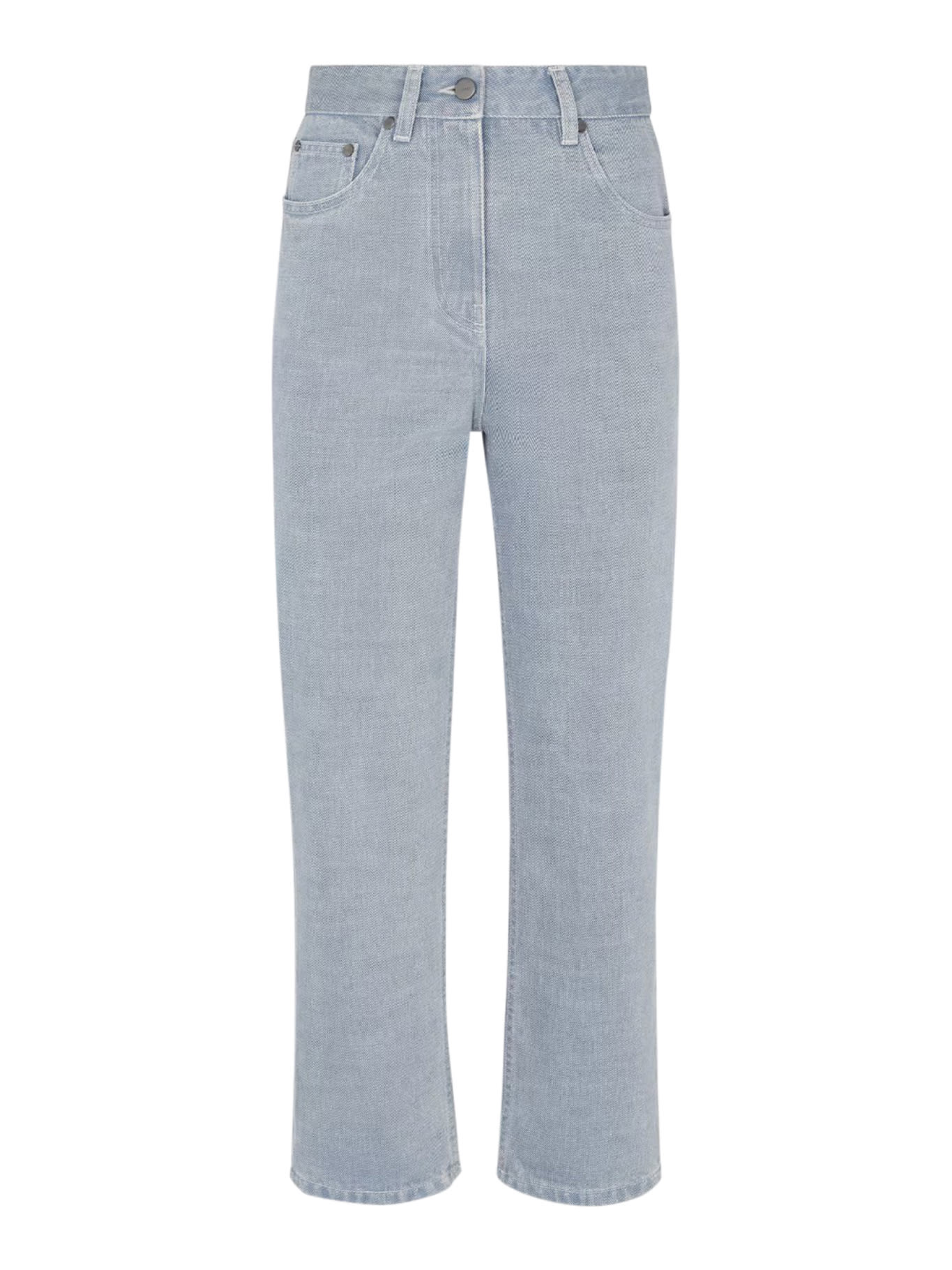 【送料&関税込】Fendi Light Denim Jeans With Embroidery Fendi Light Denim Jeans With Embroidery | italist