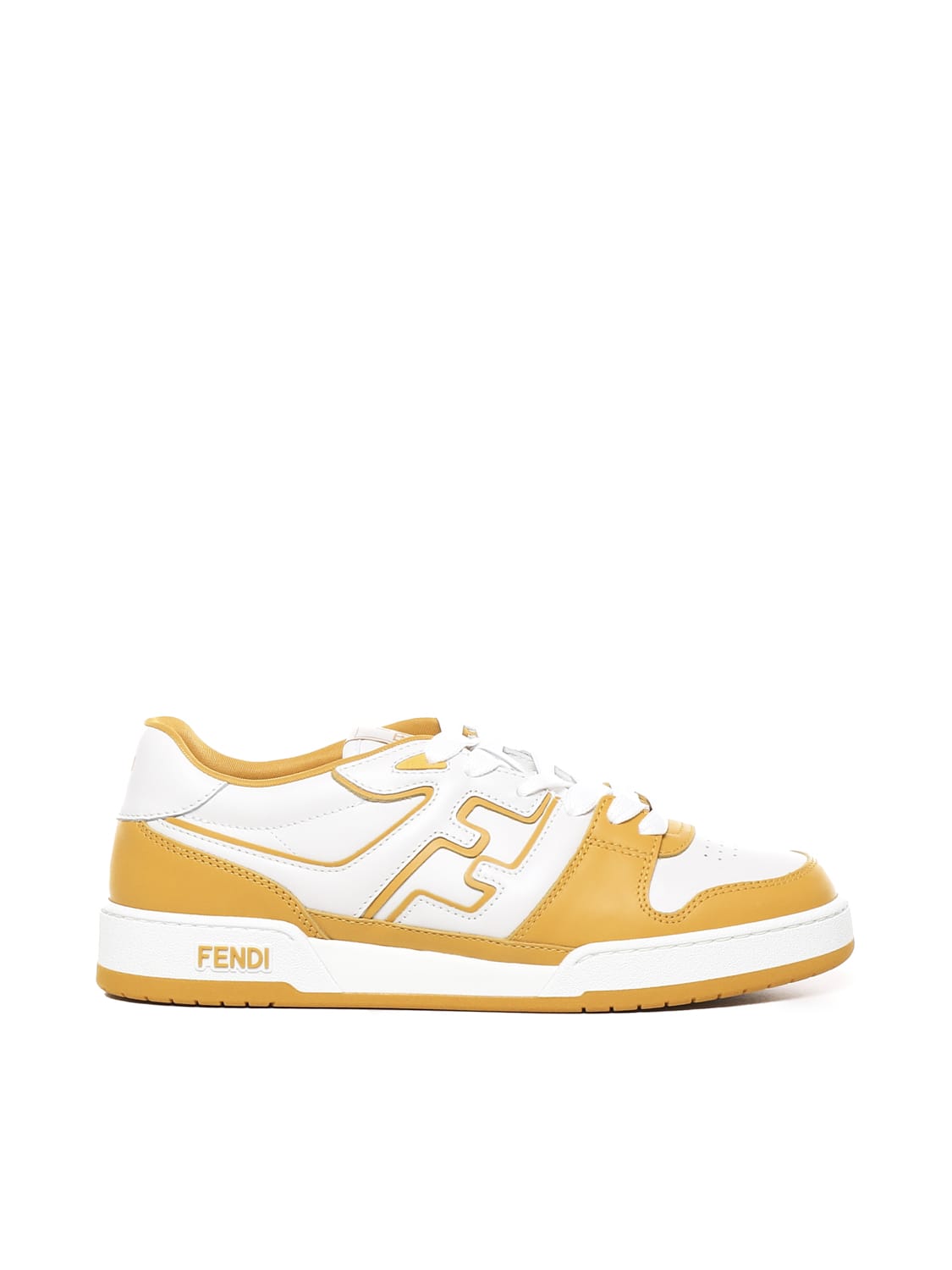 FENDI Two-Tone Leather Fendi Match スニーカー Two-tone Leather Fendi Match Sneakers | italist