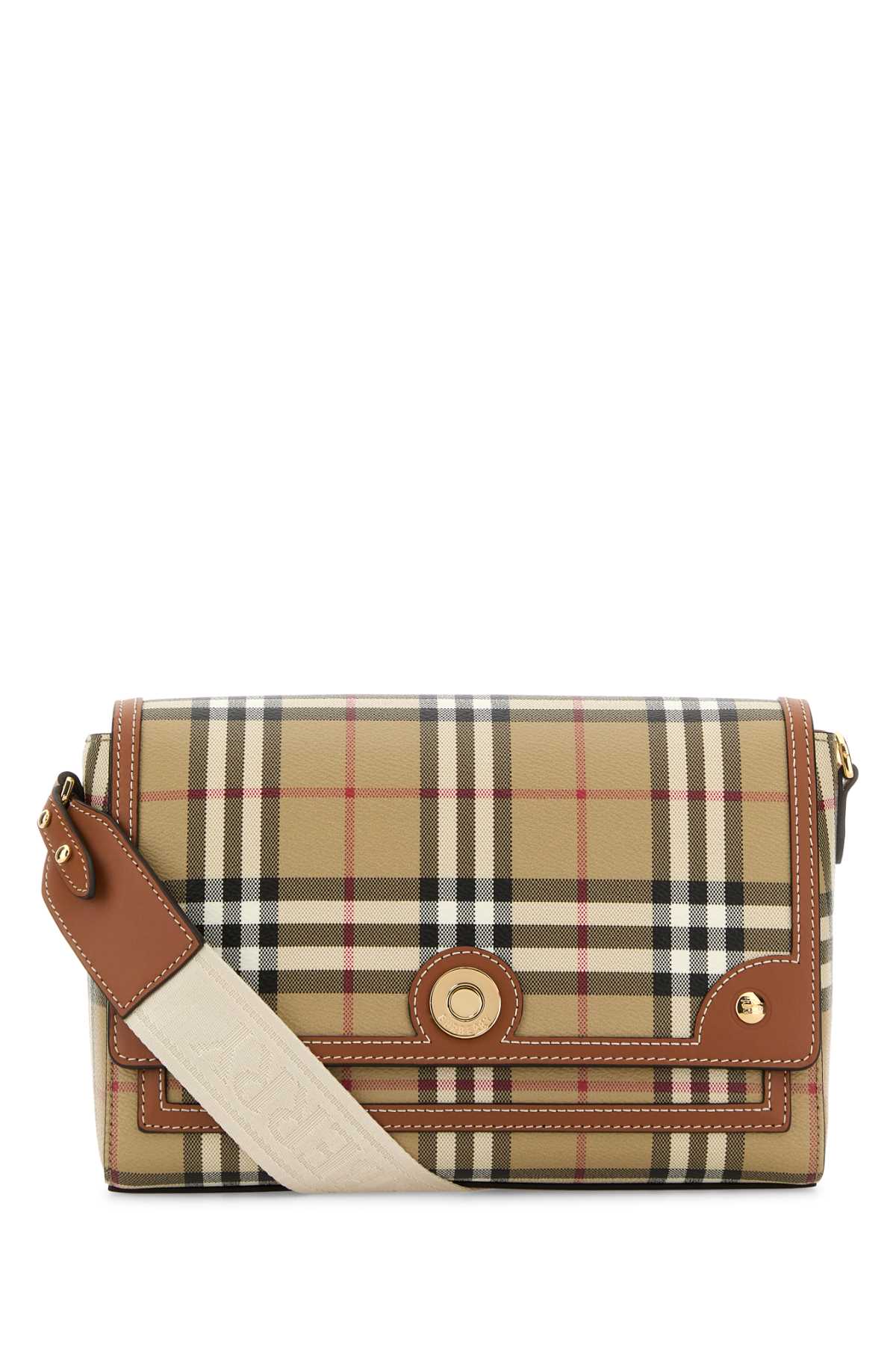【関税&送料込】Burberry Printed Canvas Crossbody Bag Burberry Printed Canvas Hampshire Crossbody Bag | italist