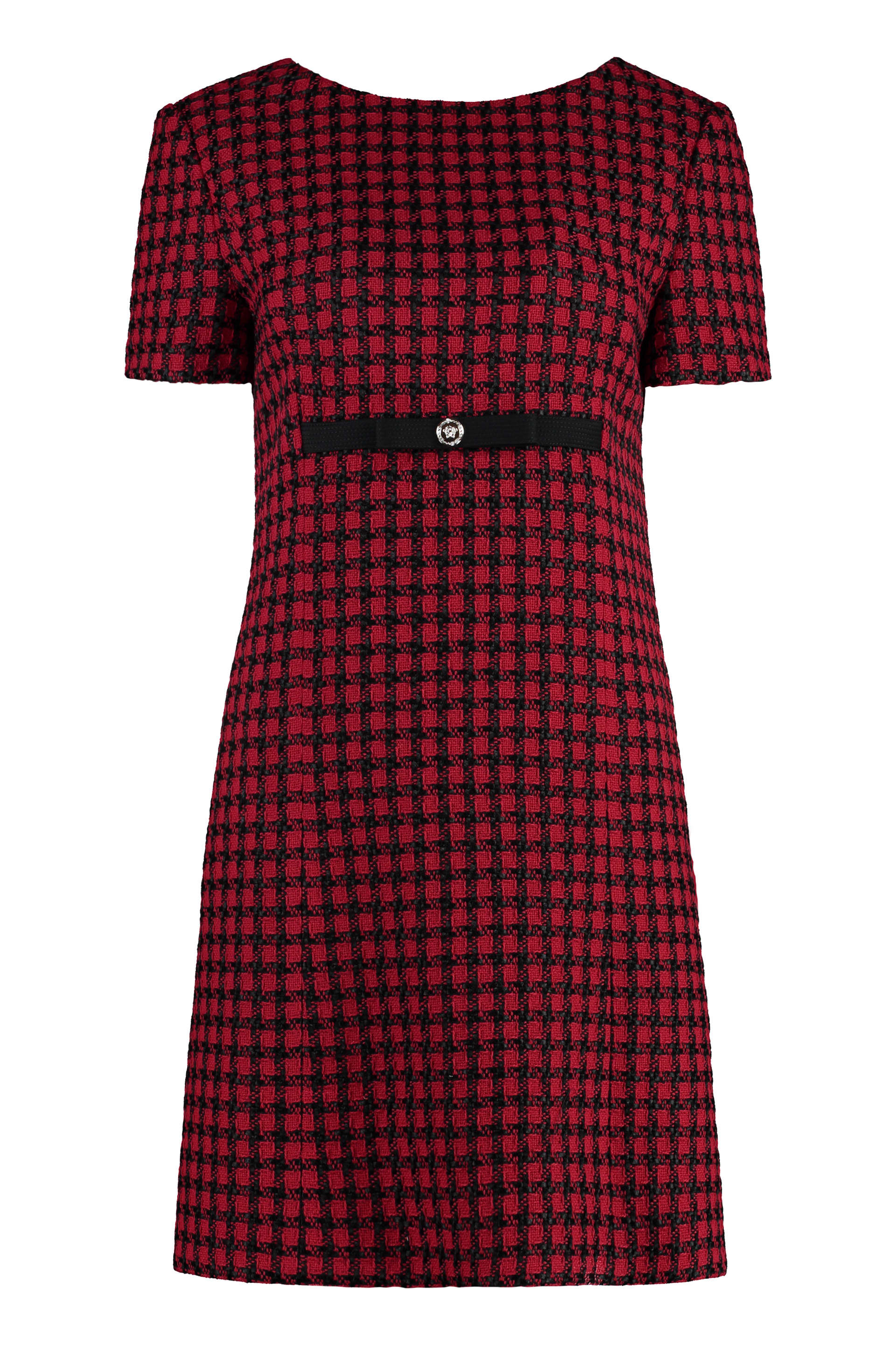 【関税&送料込み】Versace Wool Blend Tweed Dress bbf3c123c2fc65e4e3f43e3ba808a0
