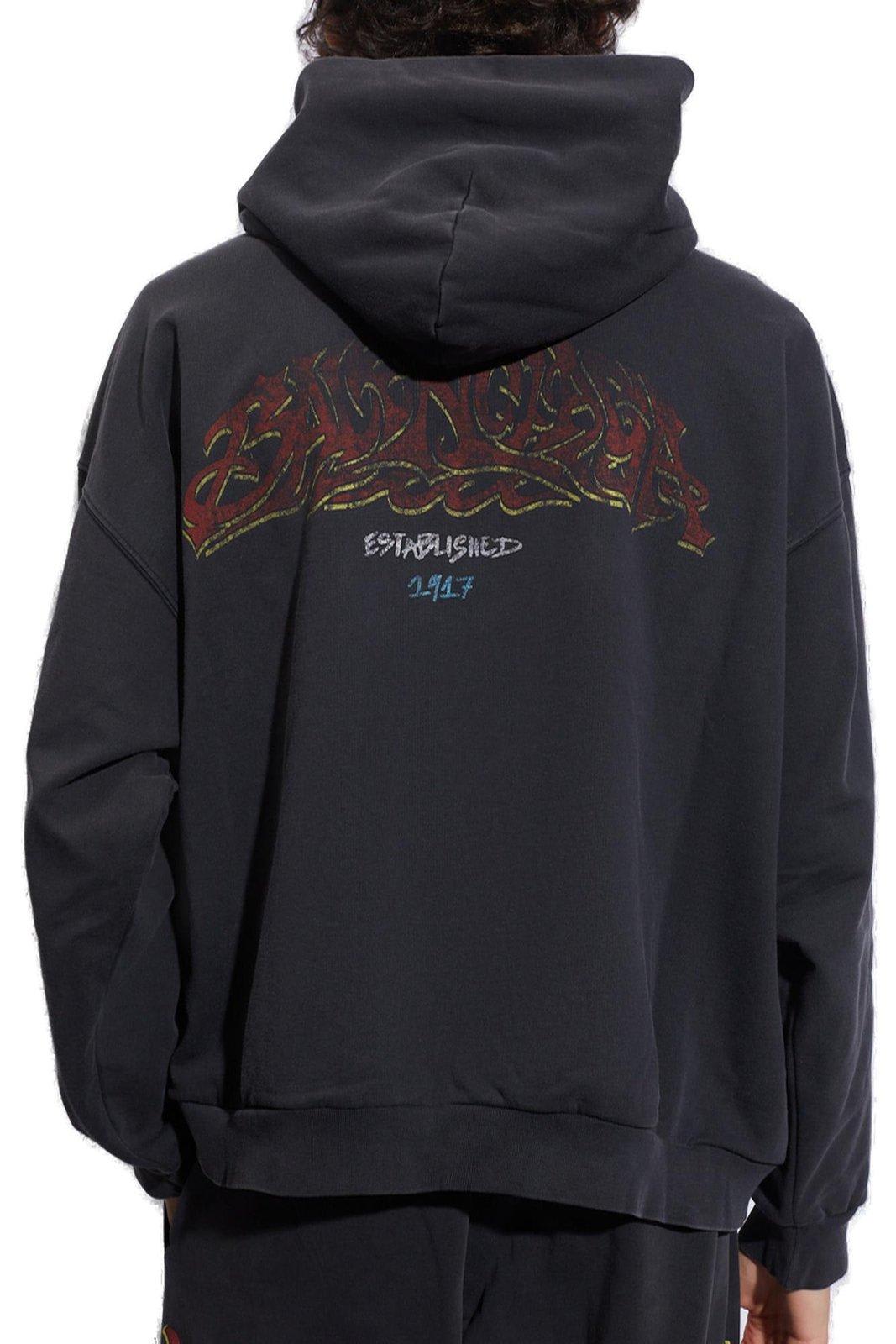 Balenciaga Offshore Zip-up Hoodie | italist