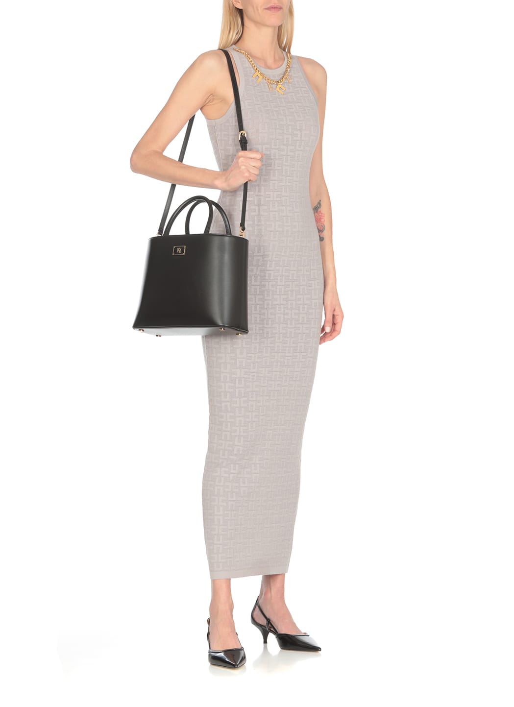 Elisabetta Franchi Shopping Bag With Logo | italist, ALWAYS