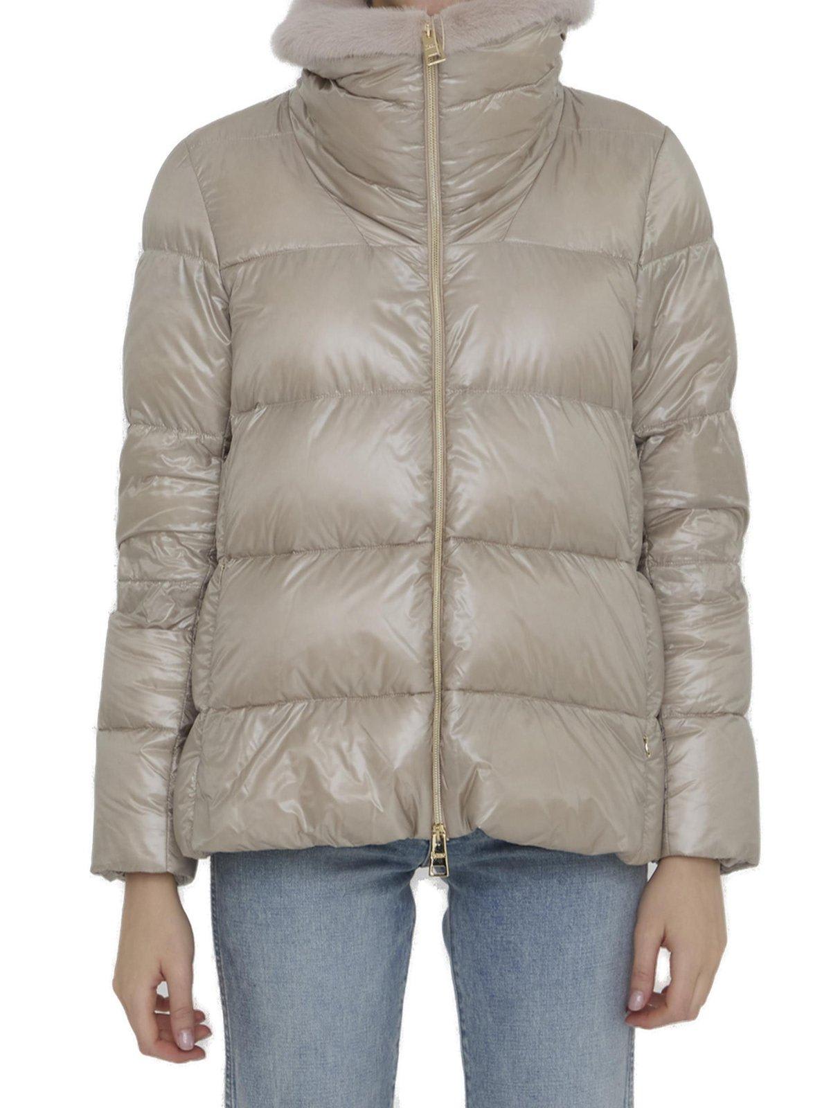 Herno High-neck Zipped Down Jacket | italist