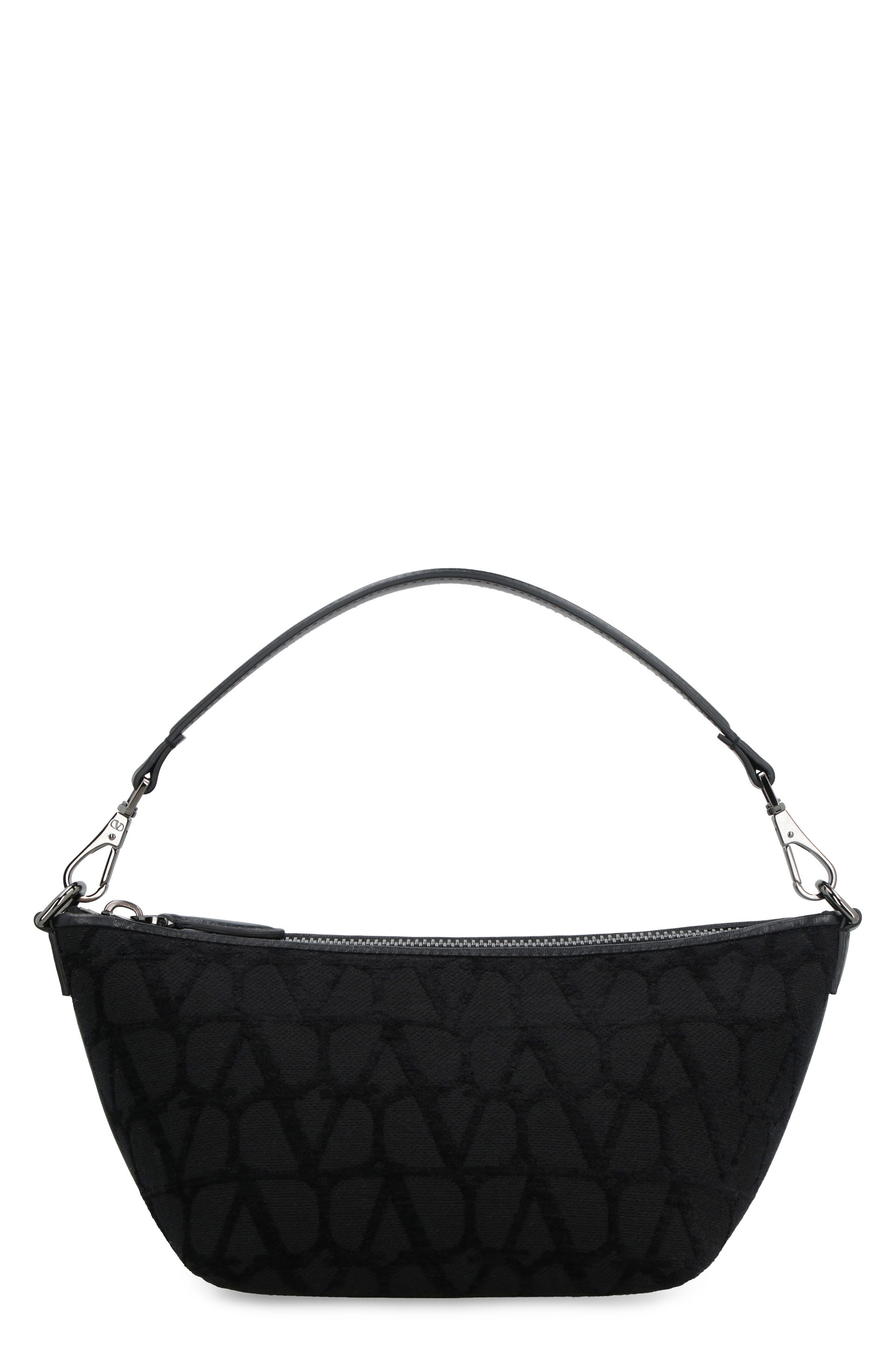 Valentino Garavani Black Iconographe Crossbody Bag | italist