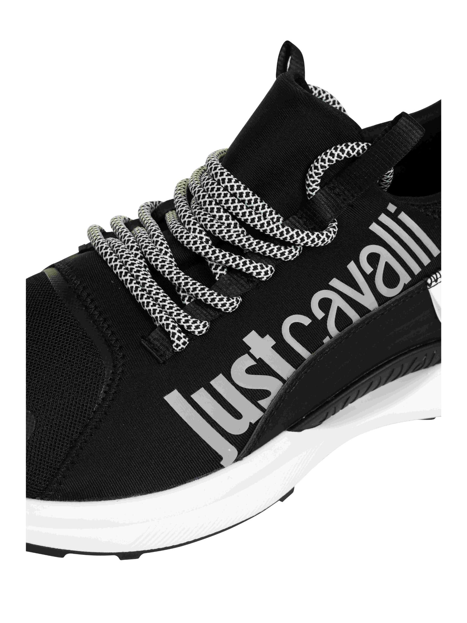 Just Cavalli Black Low Top Sneakers | italist