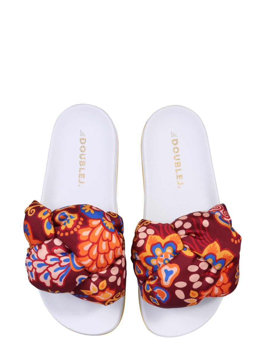 サンダル・ミュール La DoubleJ SS22 BRAID SLIDE SANDALS (SHO0005_FOD001COH0001) La DoubleJ Braid Slide Sandals | italist
