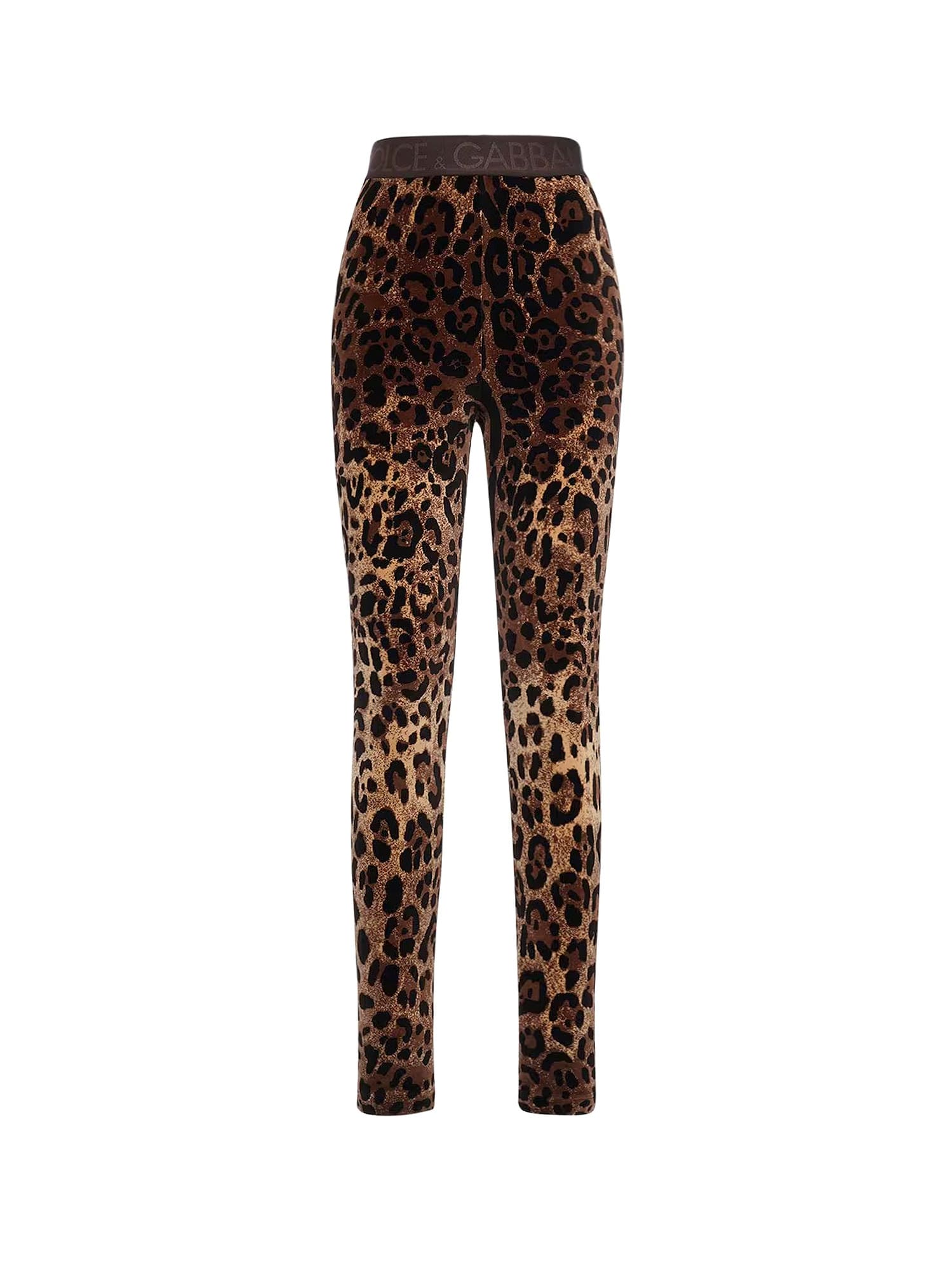 Dolce & Gabbana logo-waistband camouflage-print leggings $875 Retail work  out