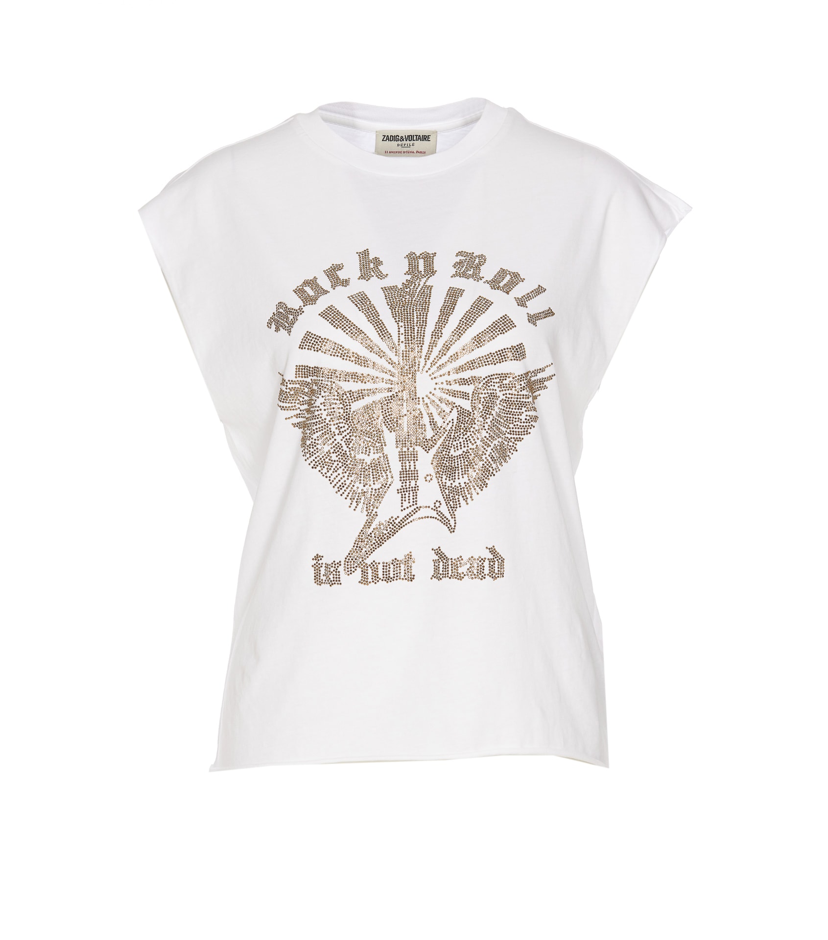 【Zadig&Voltaire】CLOE GUITAR WINGS Tシャツ Zadig & Voltaire Cloe Guitar Wings T-shirt | italist, ALWAYS