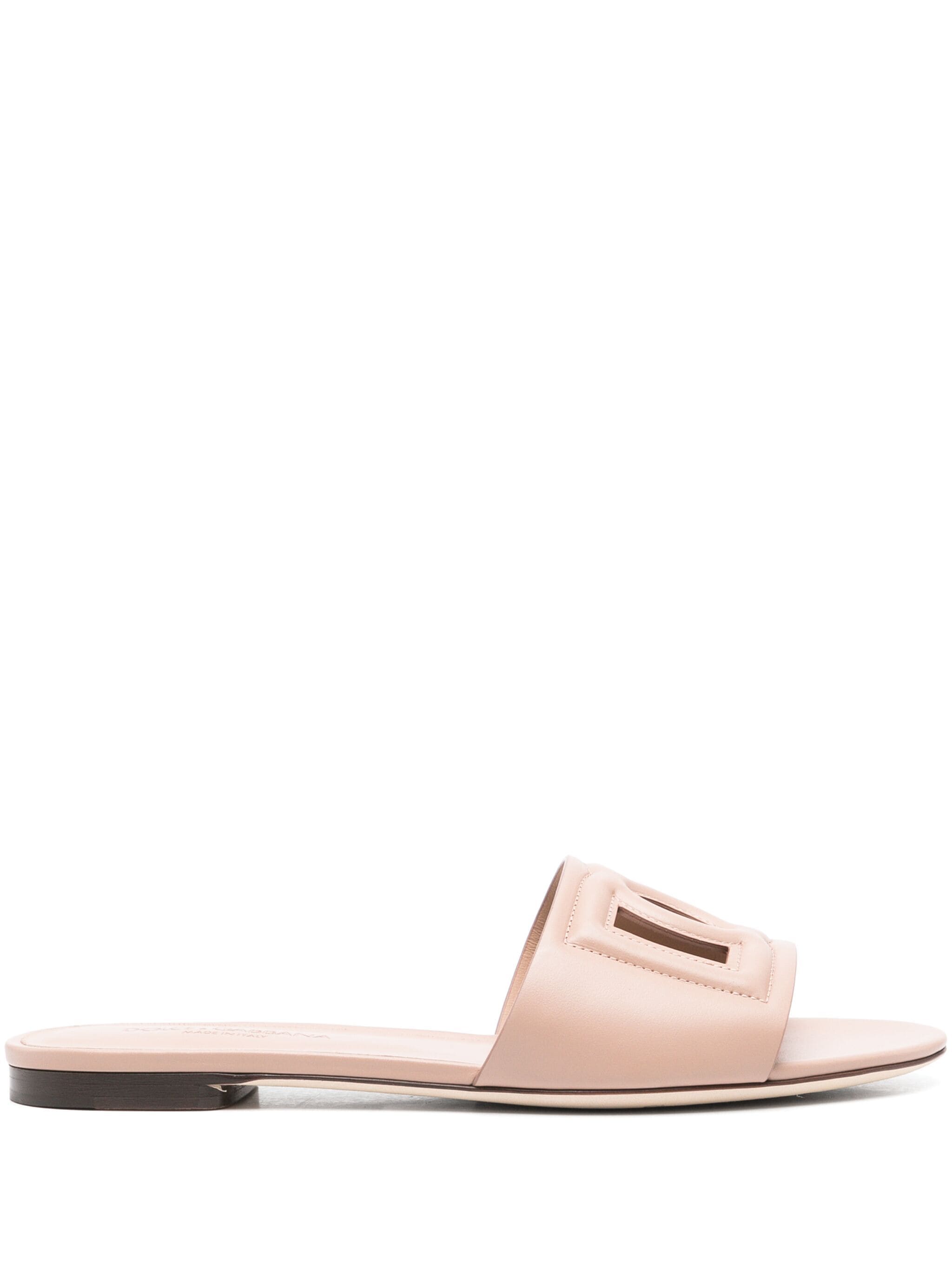 【Dolce Gabbana】CIABATTA FLAT VITELLO LISCIO◆CQ0608AW576 Dolce & Gabbana Ciabatta Flat Vitello Liscio | italist