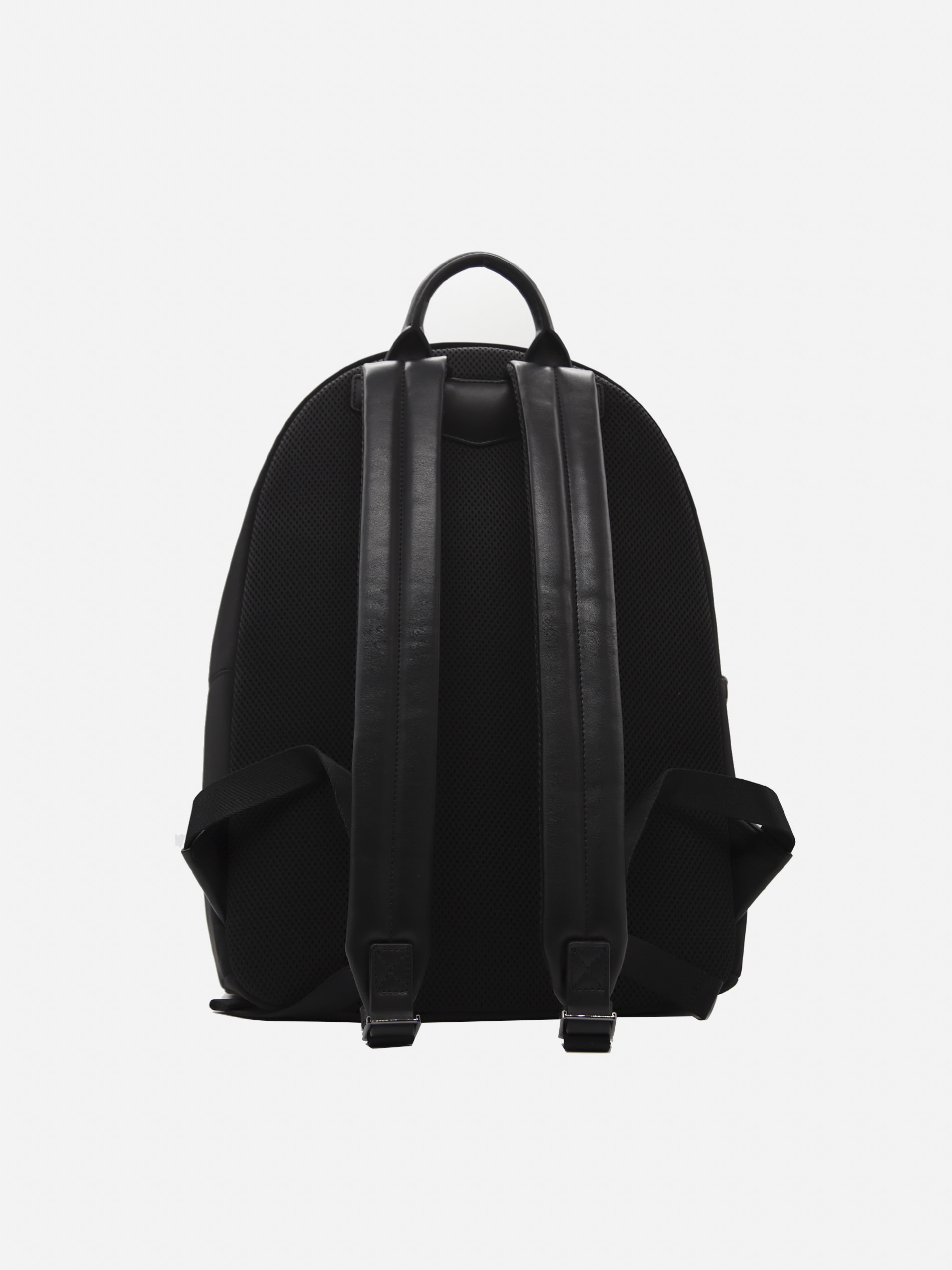 Emporio Armani Backpack With All-over Monogram Print