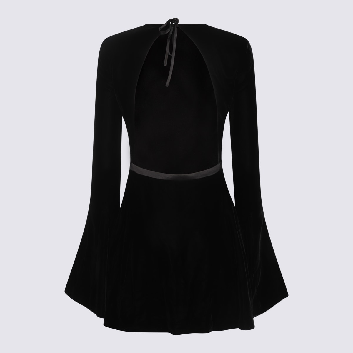 ワンピース SAINT LAURENT BLACK STRETCH VISCOSE BLEND DRESS Saint Laurent Black Stretch Viscose Blend Dress | ModeSens