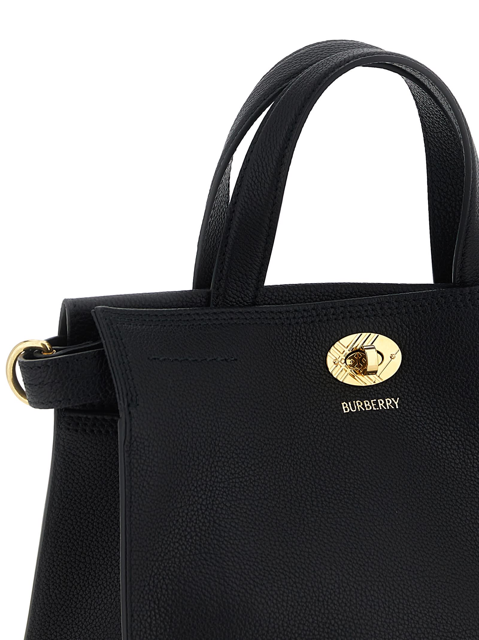 【関税込み】BURBERRY Cotswolds' mini shopping bag Burberry 'cotswolds' Mini Shopping Bag | italist