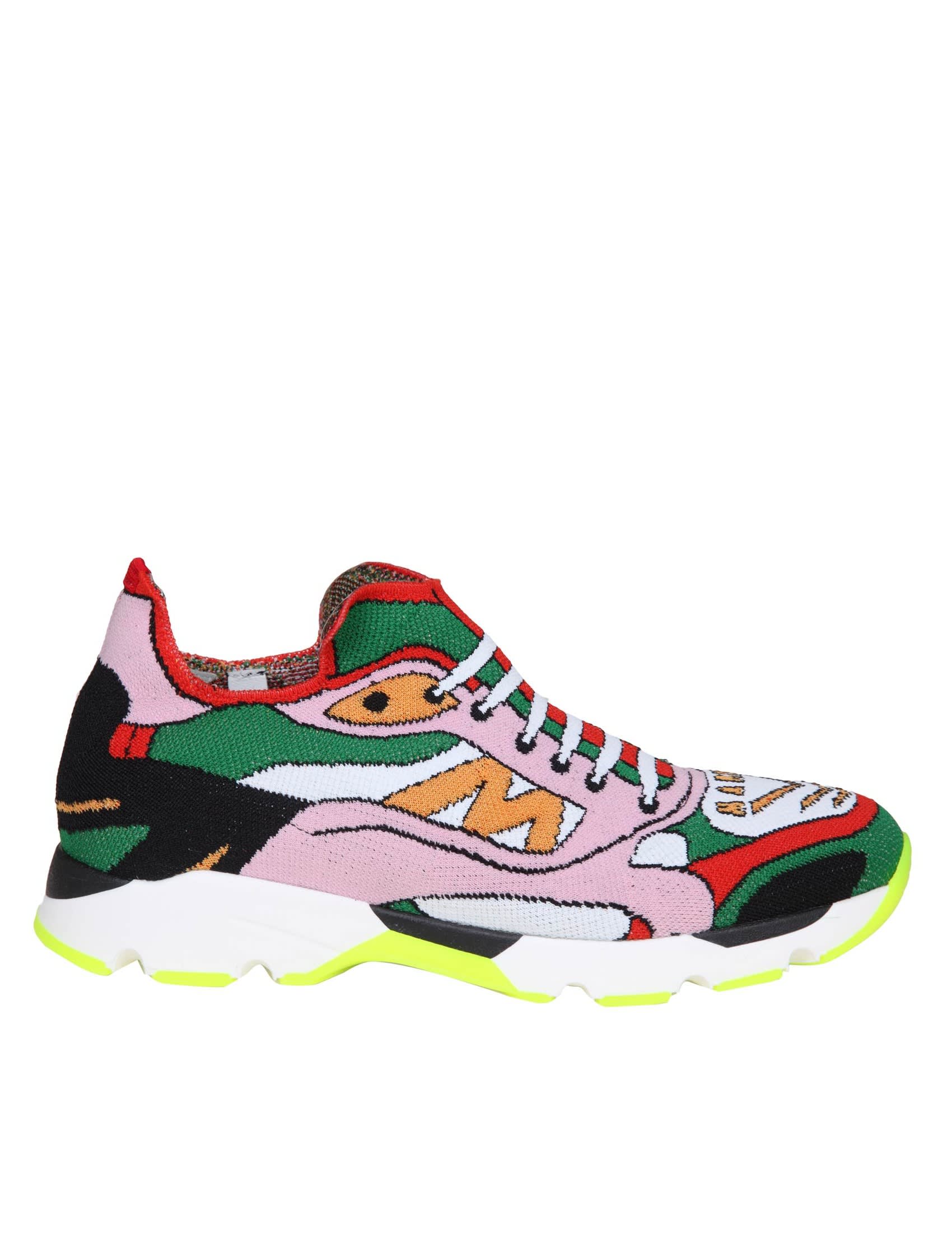 Marni Sneakers In Multicolored Stretch Fabric | italist, ALWAYS