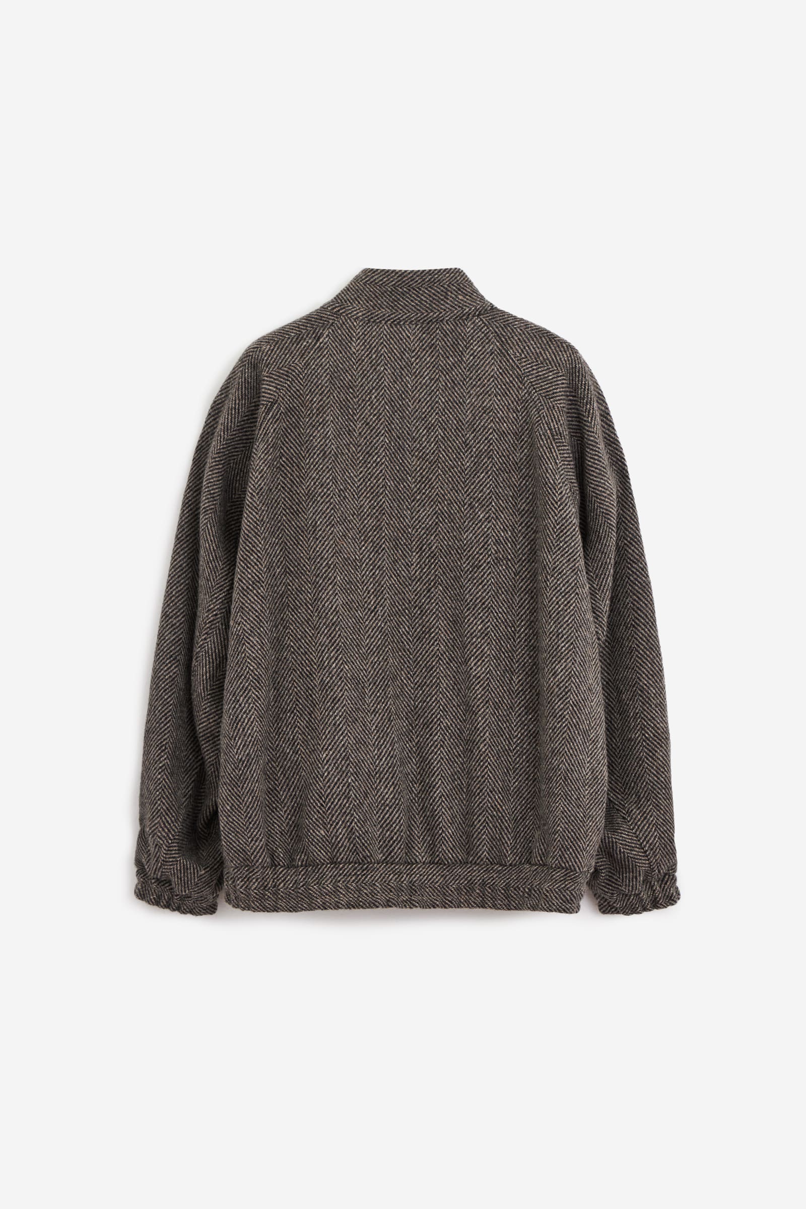 AURALEE 24AW ツイードブルゾン A24AB03LS 3 AURALEE 24AW ツイードブルゾン 3 A24AB03LS ブラウン（HOT