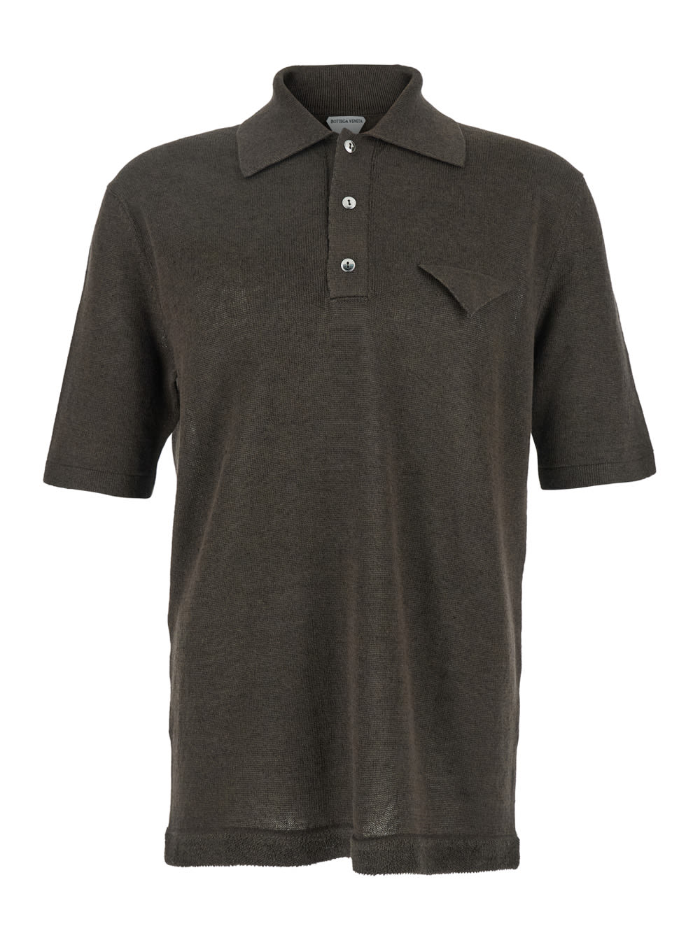 Tシャツ・カットソー Bottega Veneta LIGHT LINEN POLO Bottega Veneta® Men's Light Linen Polo in String. Shop