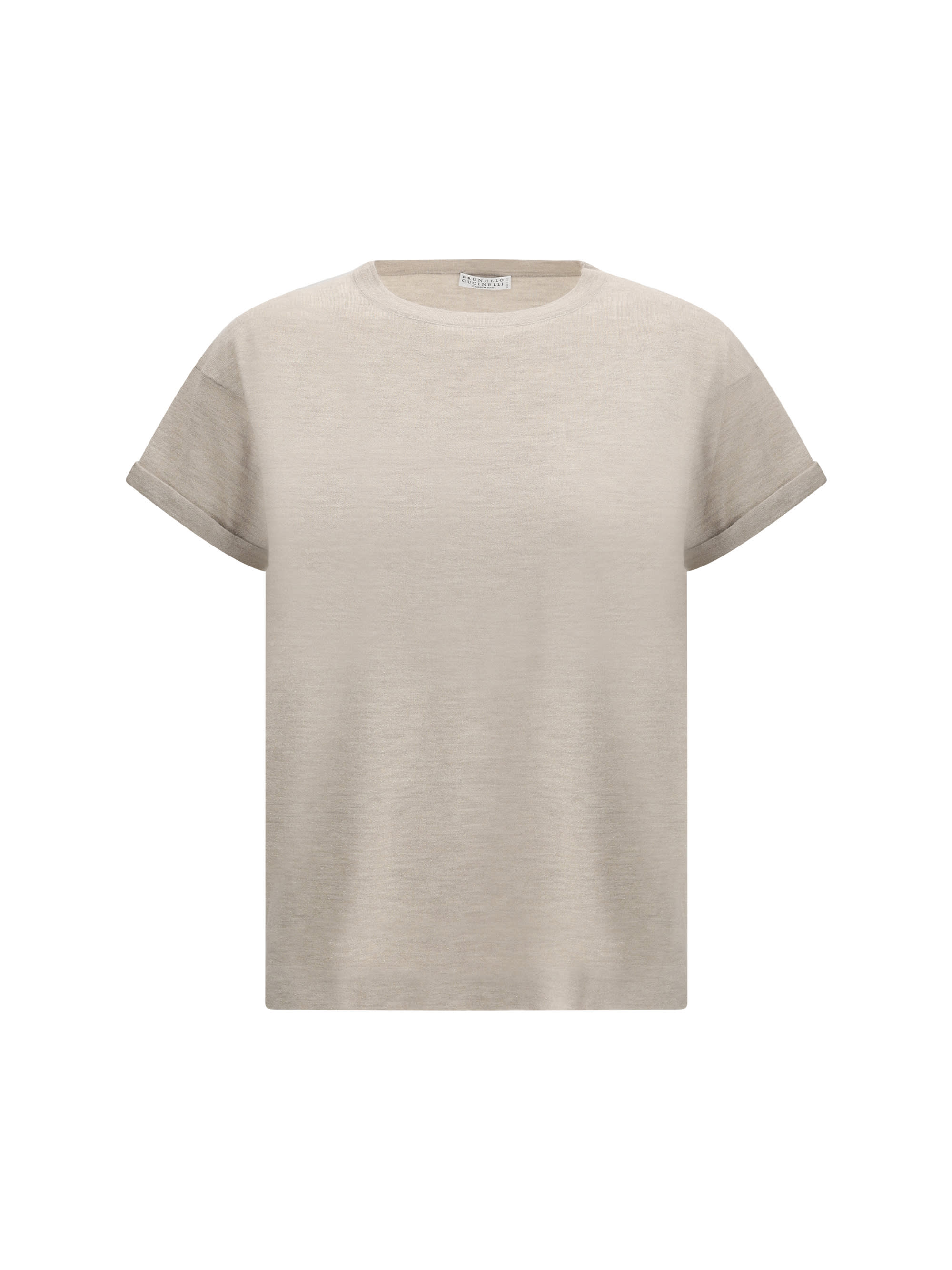 【送料&関税込】Brunello Cucinelli Cashmere Glitter T-shirt Brunello Cucinelli Cashmere Glitter T-shirt | italist
