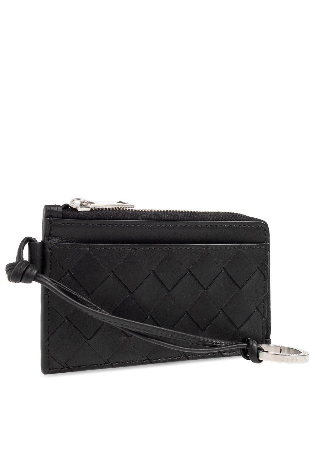 Bottega Veneta Intrecciato L-zippered Card Holder | italist