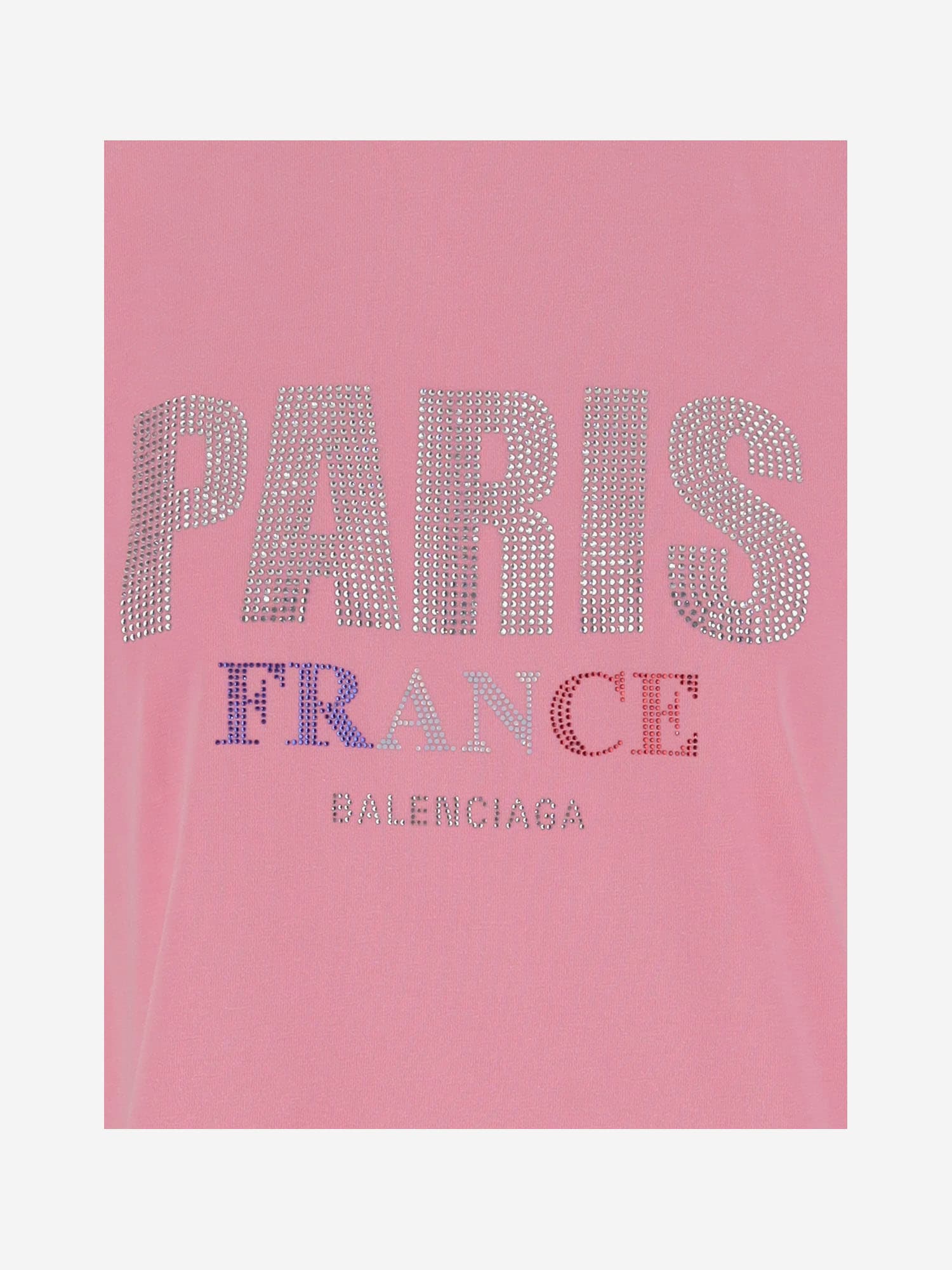 【BALENCIAGA】PINK COTTON T-SHIRT（関税込み） Balenciaga Pink Cotton T-shirt | italist