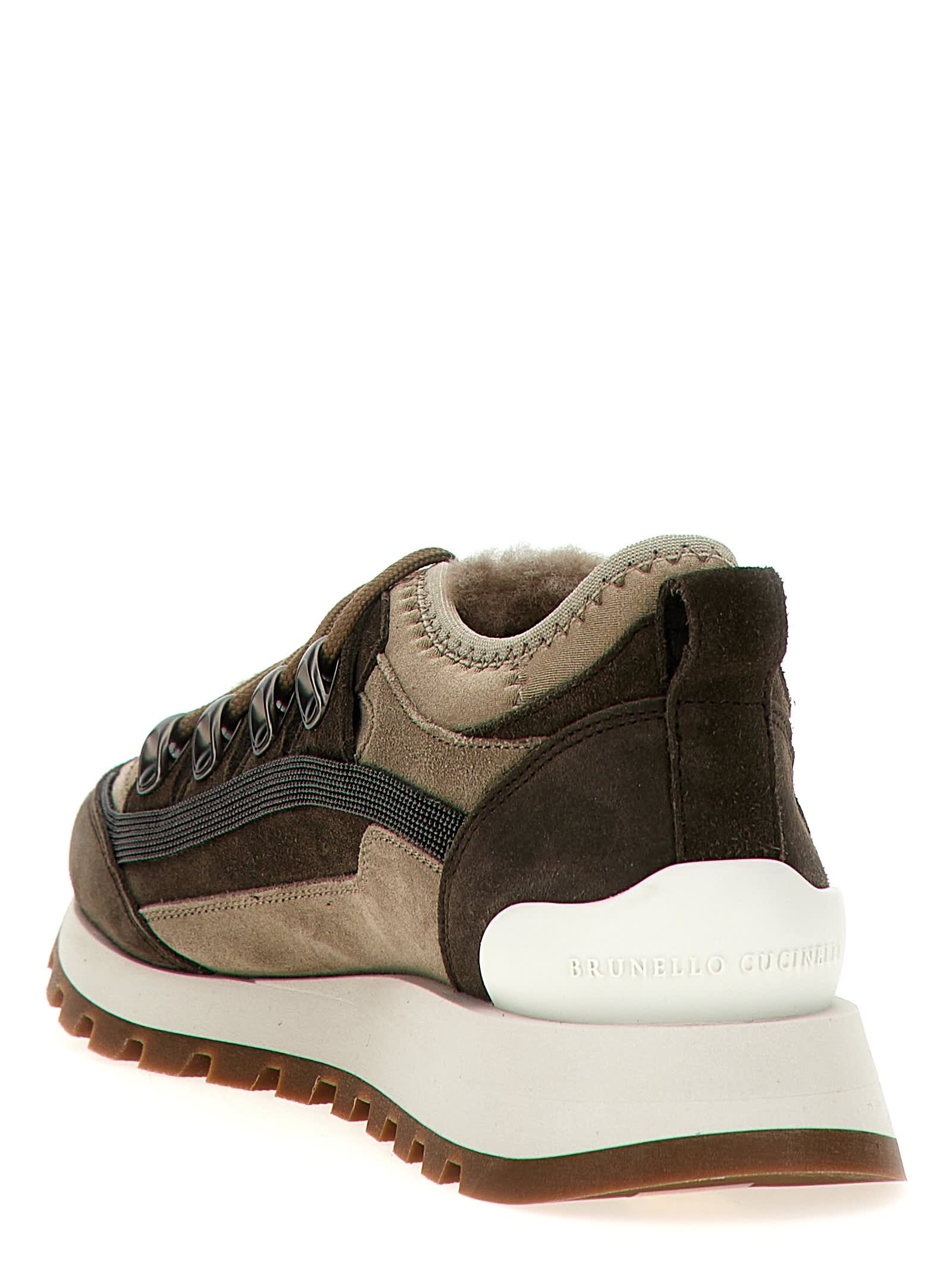 【送料&関税込】Brunello Cucinelli Monile Sneakers Brunello Cucinelli Monili Laceless Suede Sneakers - Bergdorf