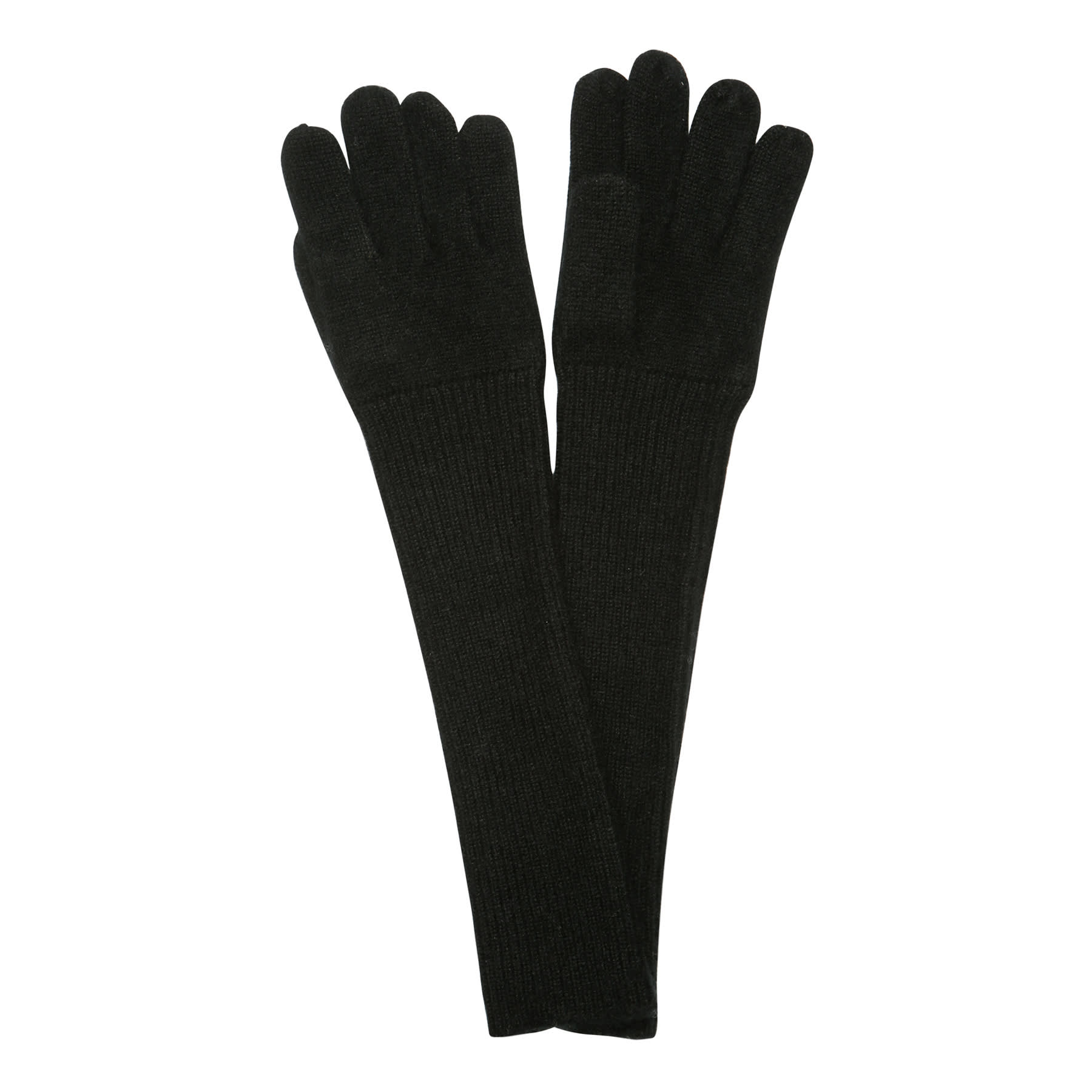 extra long cashmere gloves