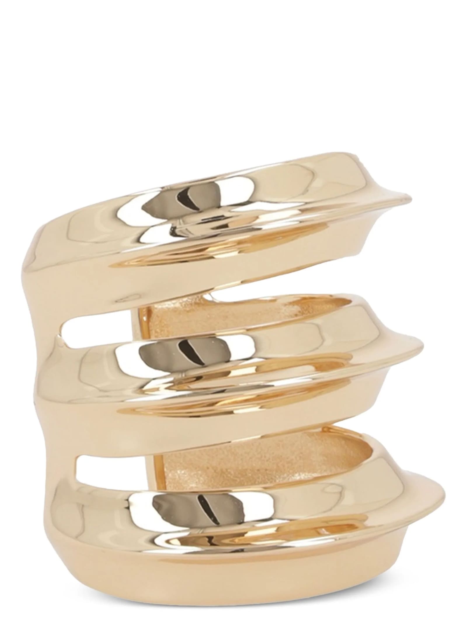 ブレスレット SELF PORTRAIT GOLD SCULPTED DOUBLE CUFF (SS25611BGD GOLD) Gold Sculpted Double Cuff – self-portrait-US