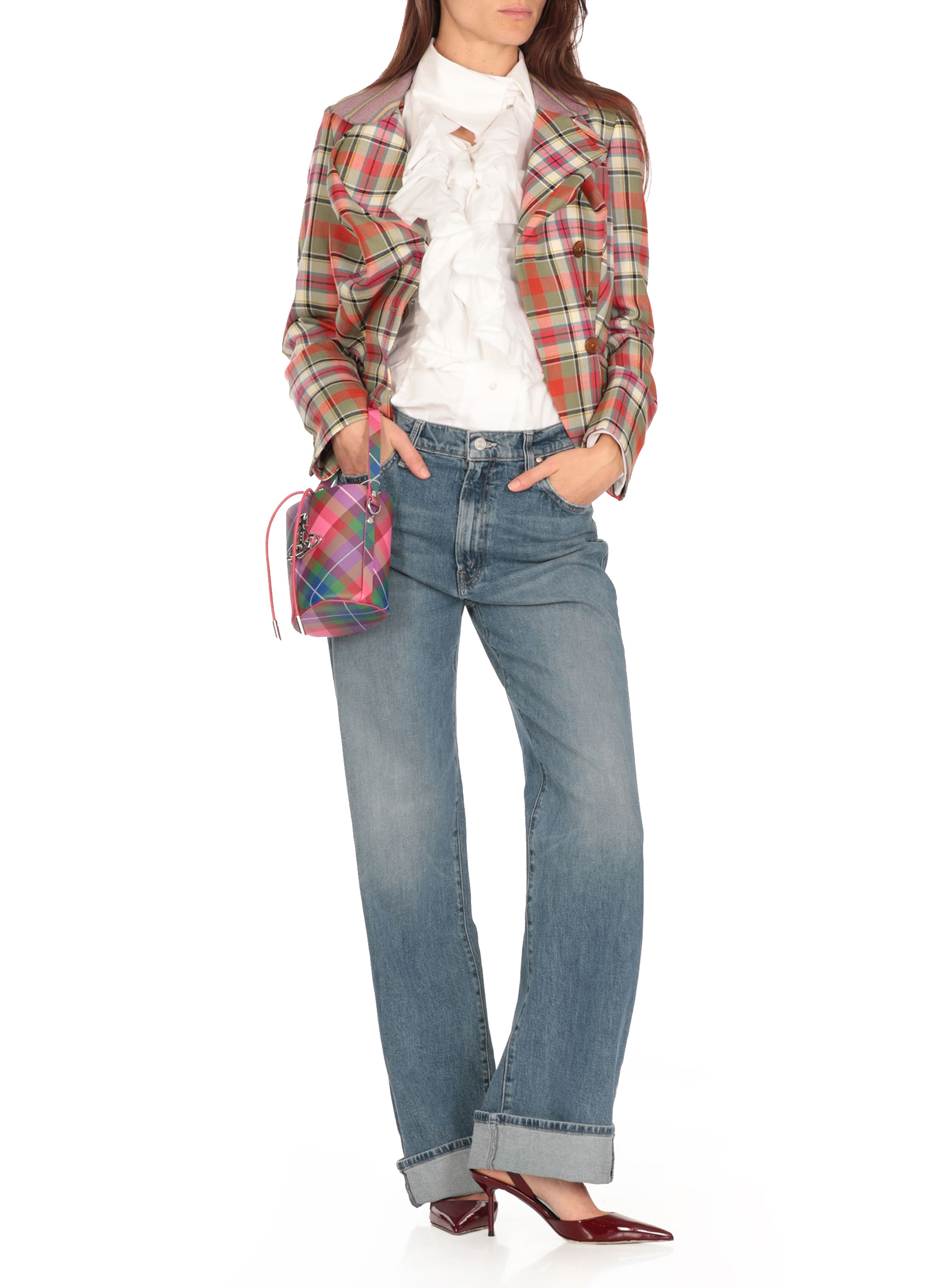 Vivienne Westwood★Drunken Jacket Drunken cotton jacket in grey - Vivienne Westwood | Mytheresa