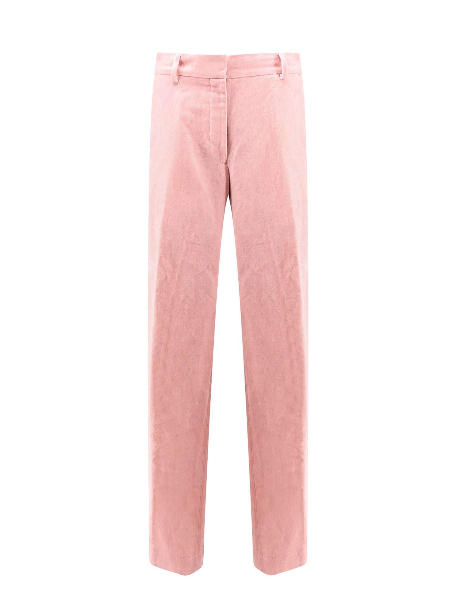 【送料&関税込】Dries Van Noten Pink Velvet Pixy Palazzo Pan Dries Van Noten Pink Velvet Pixy Palazzo Pant | italist