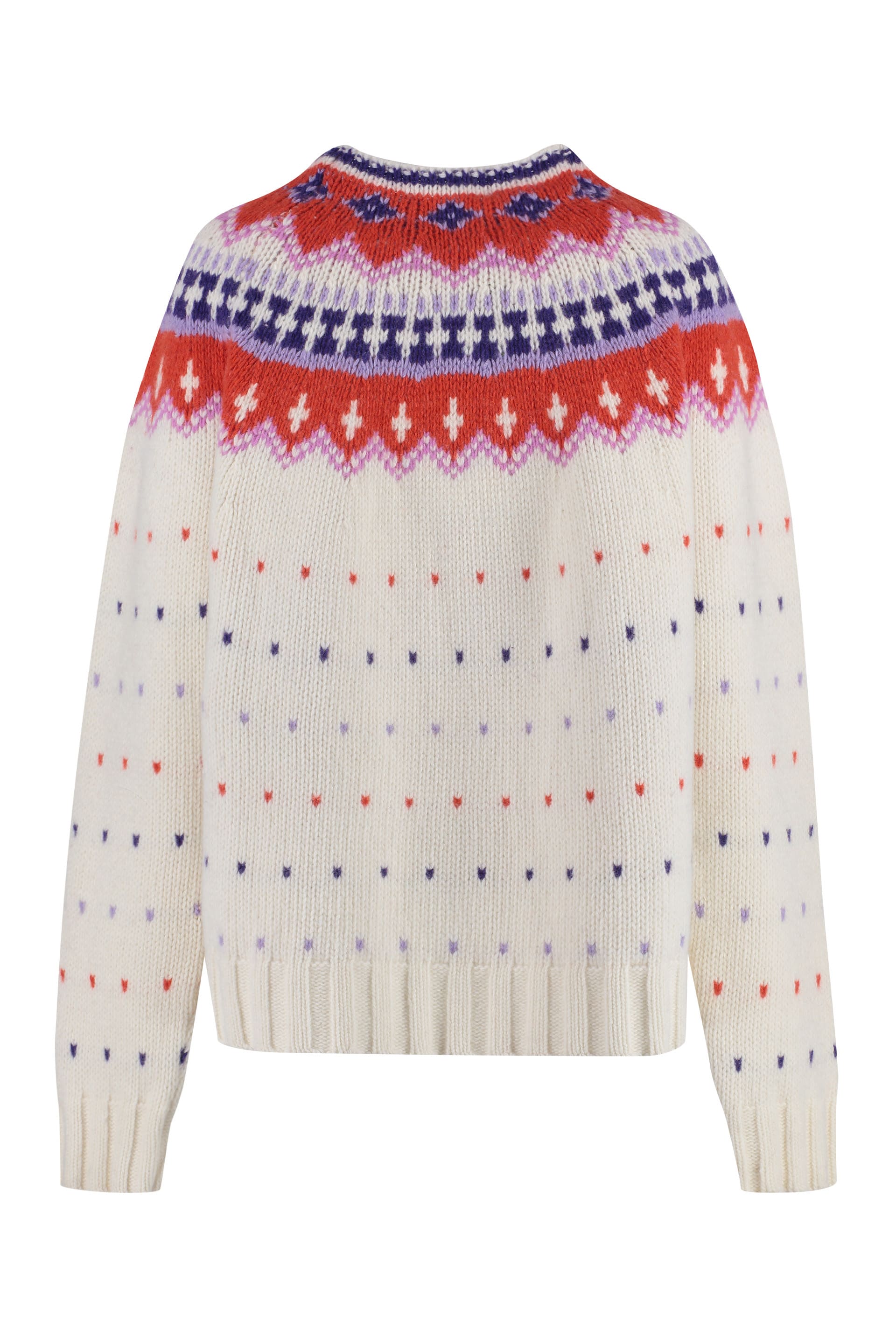 MSGM Crew-neck Wool Sweater | italist