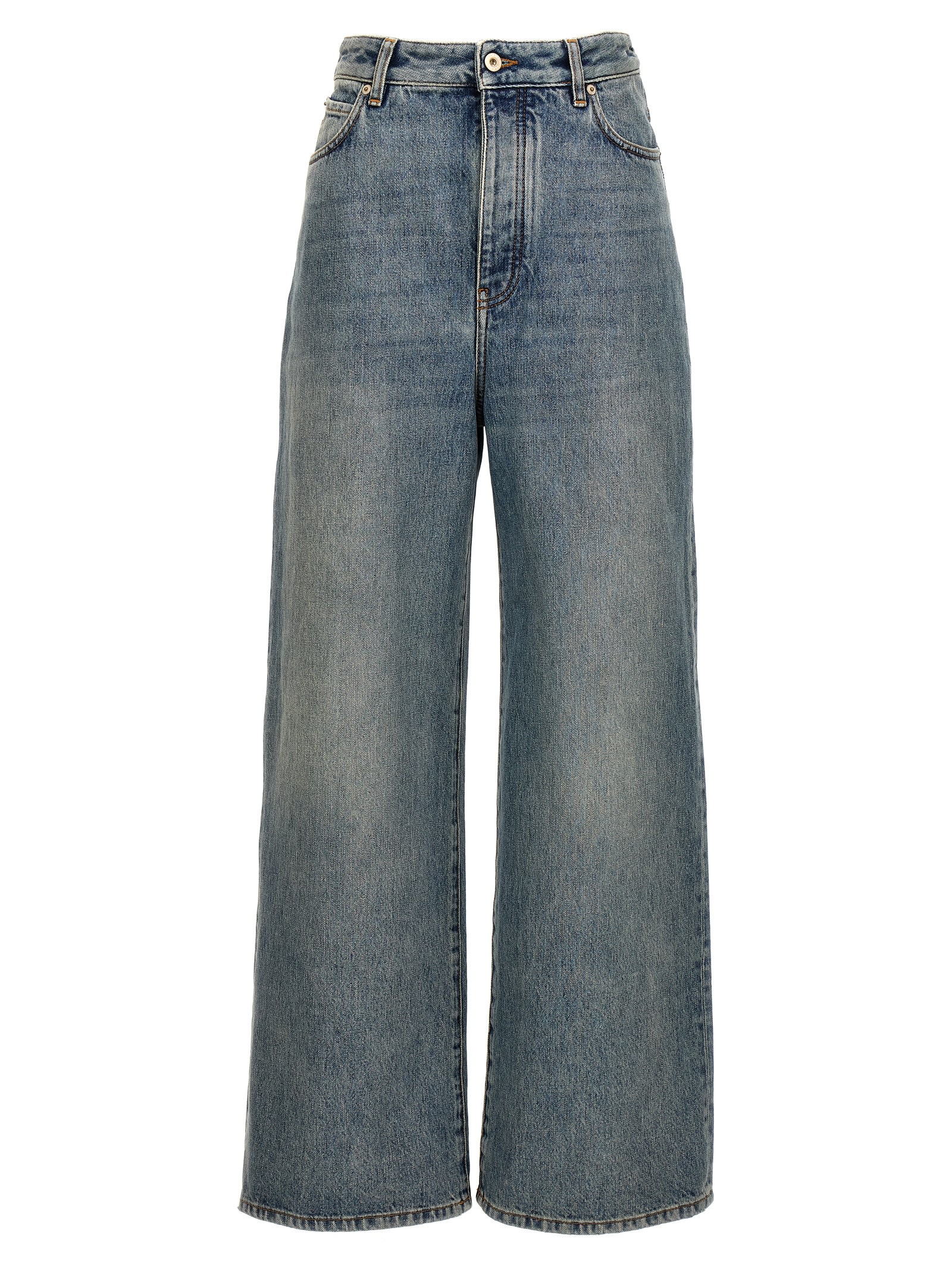 【送料&関税込】Loewe Jeans Crafted In Medium-weight Washed Loewe Jeans Crafted In Medium-weight Washed Cotton Denim