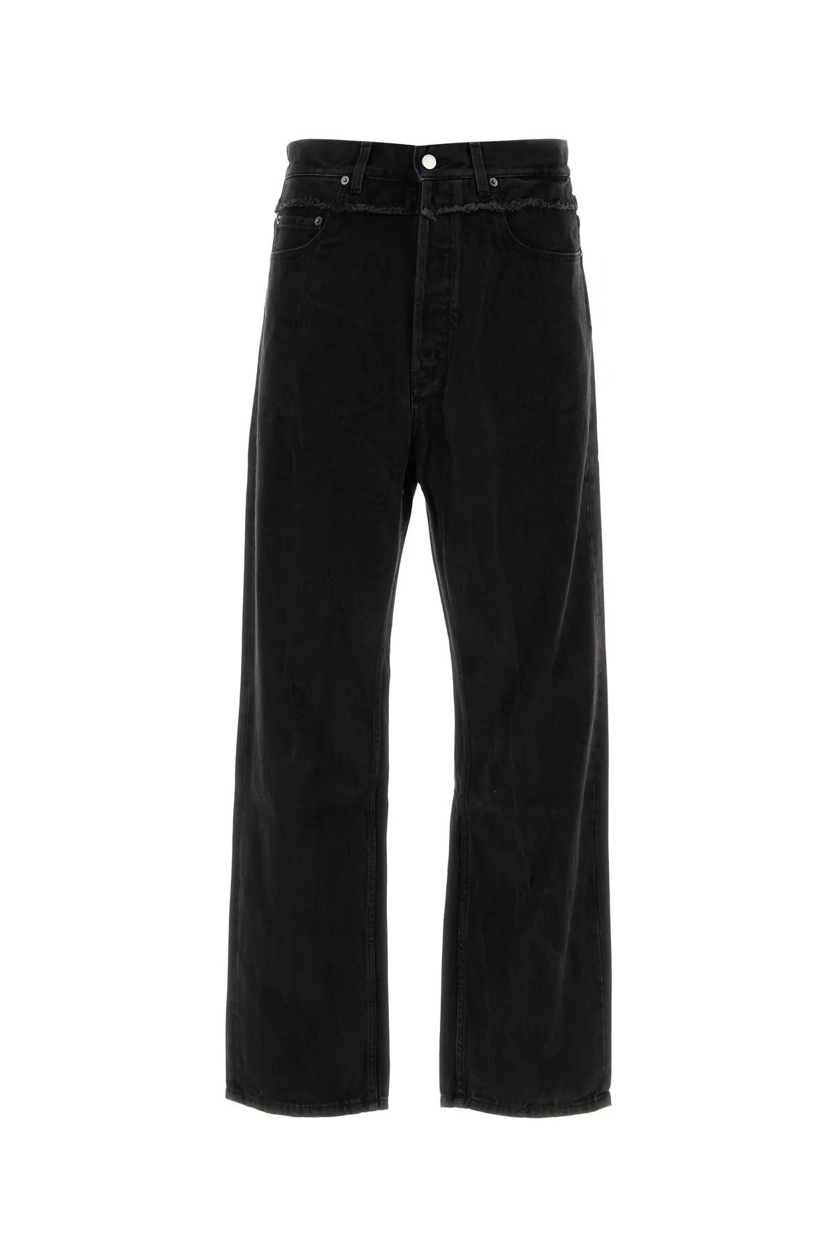 Ambush Boots Detail Denim Pant In Mid Blue | ModeSens