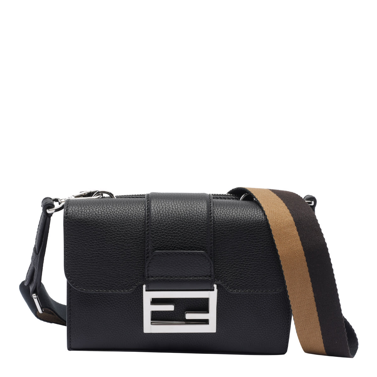 Fendi Double Baguette Crossbody Bag | italist
