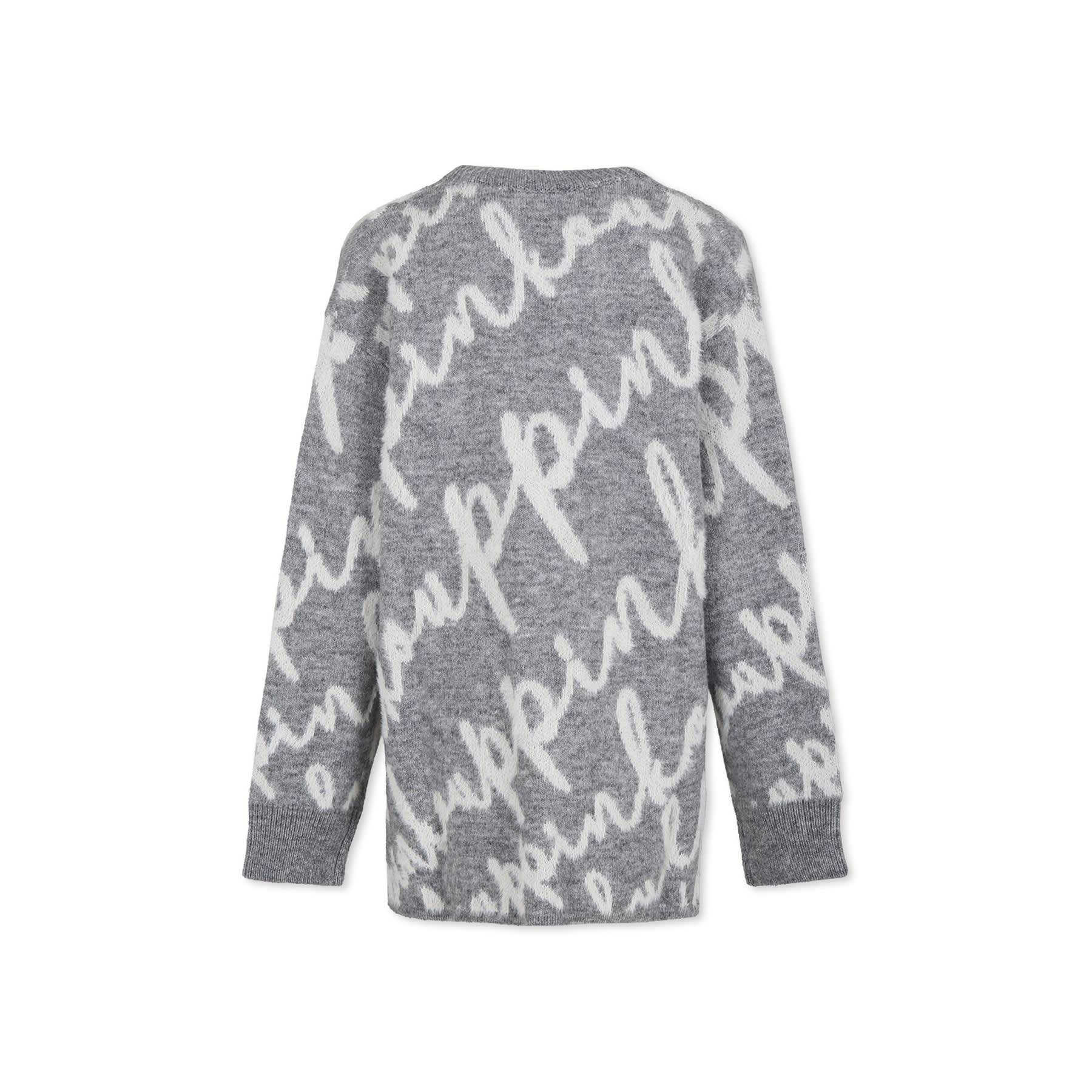 Pinko Grey Cardigan For Girl | italist