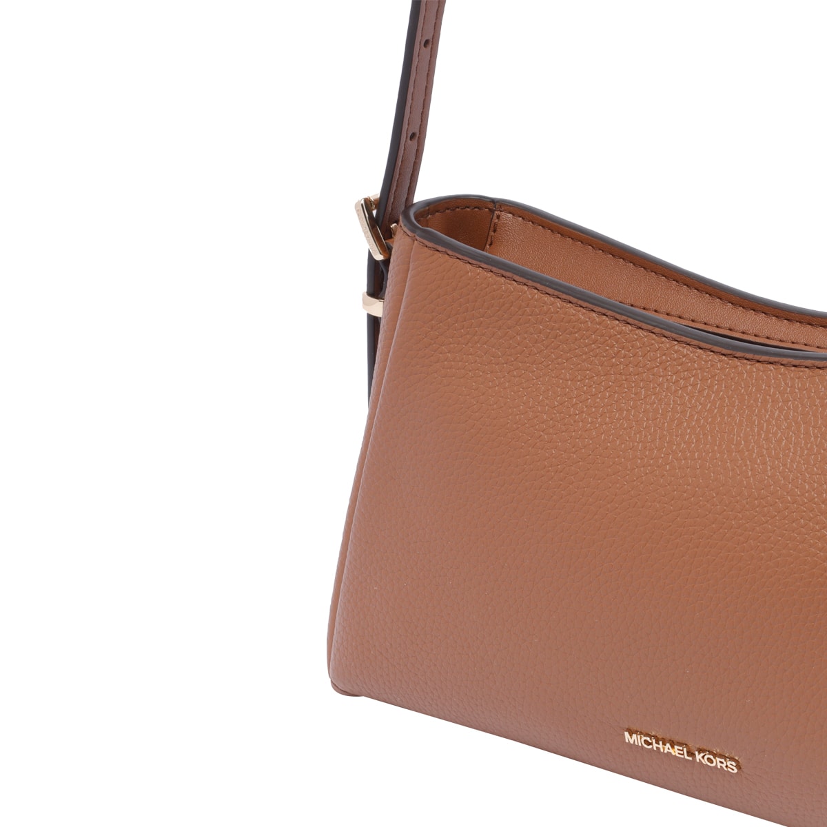 クラッチバッグ MICHAEL MICHAEL KORS MOORE POUCH MICHAEL Michael Kors Moore Leather Pouchette Bag