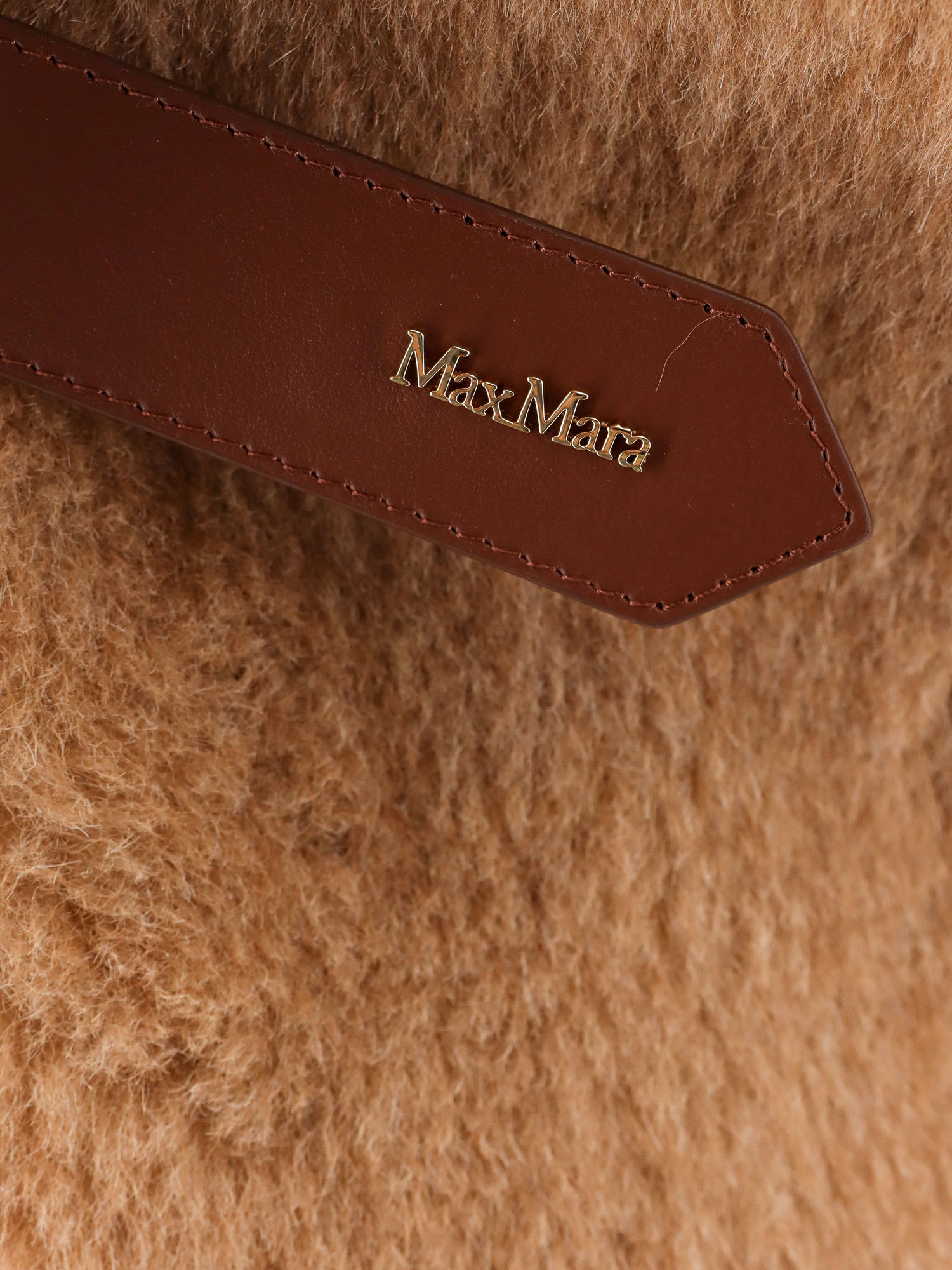 Max Mara Lanos 04 Alpava And Cashmere Cape With Belt