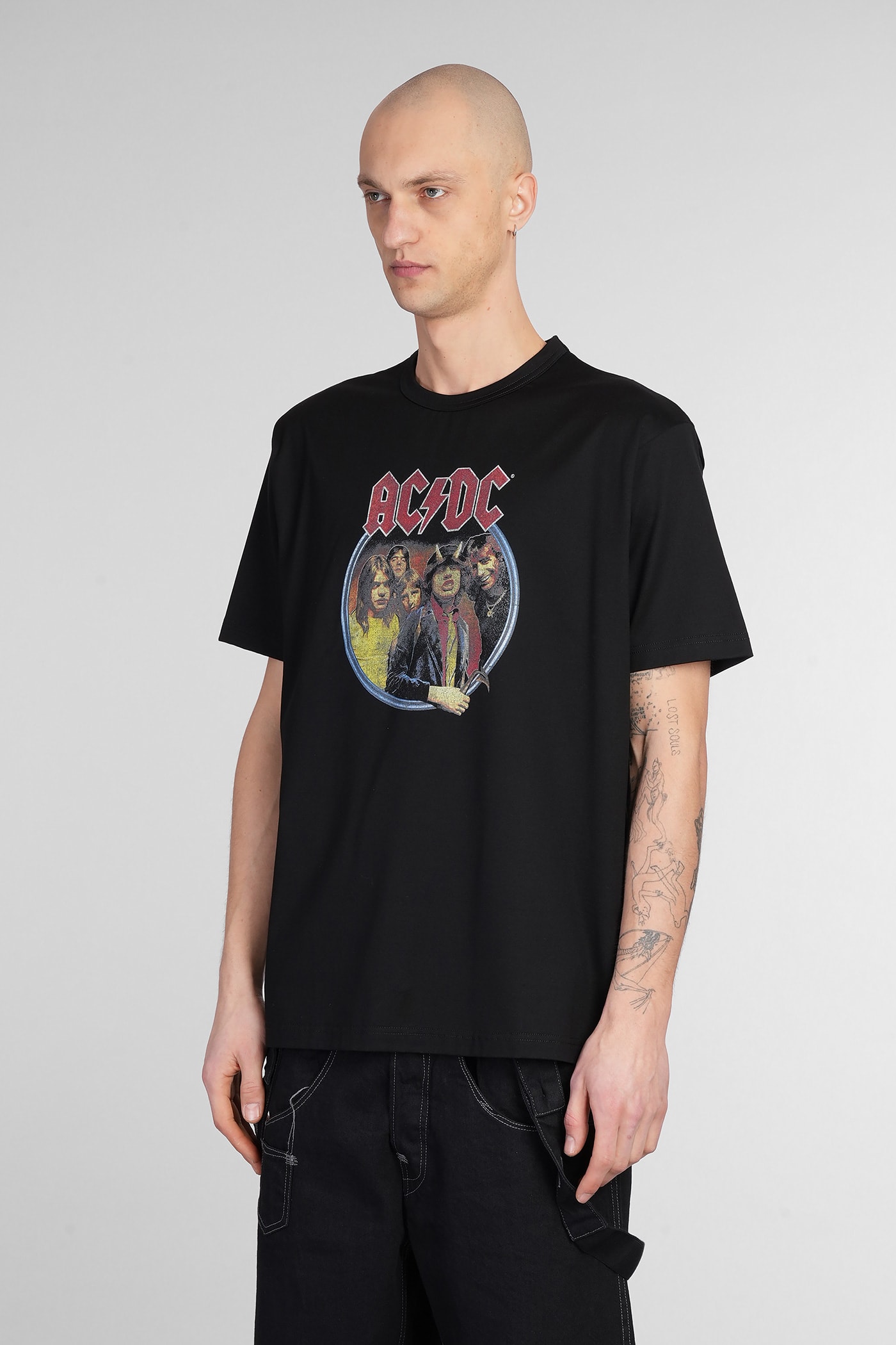 Junya Watanabe T-shirt In Black Cotton | italist