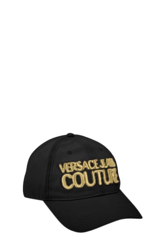 Versace Jeans Couture Men's Hat With Gold Logo | italist