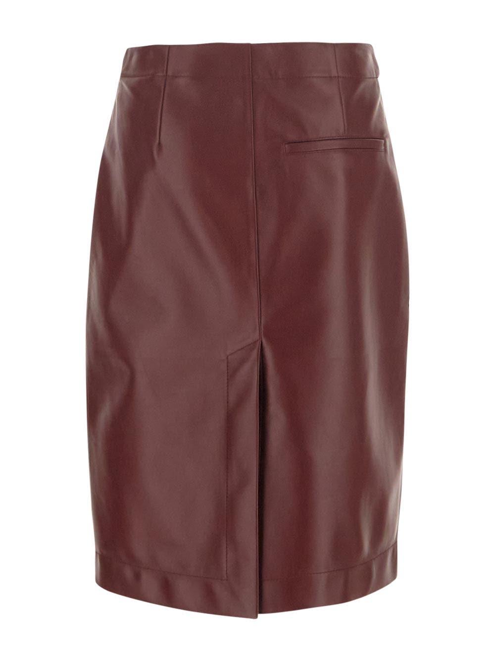 【送料&関税込】Bottega Veneta Beige Leather Skirt Bottega Veneta Beige Leather Skirt for Women – LOZURI®