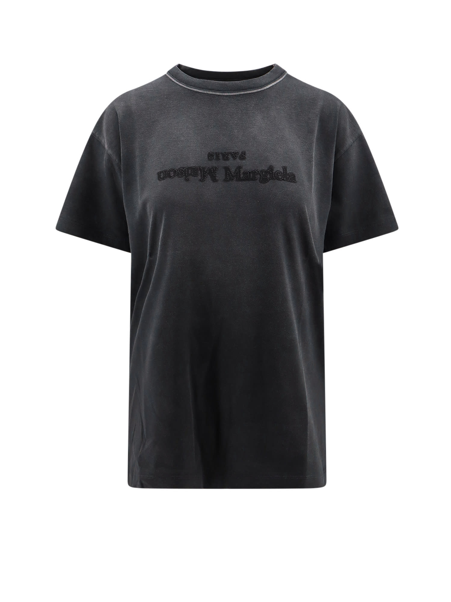 Maison Margiela Reverse Logo-printed Crewneck T-shirt
