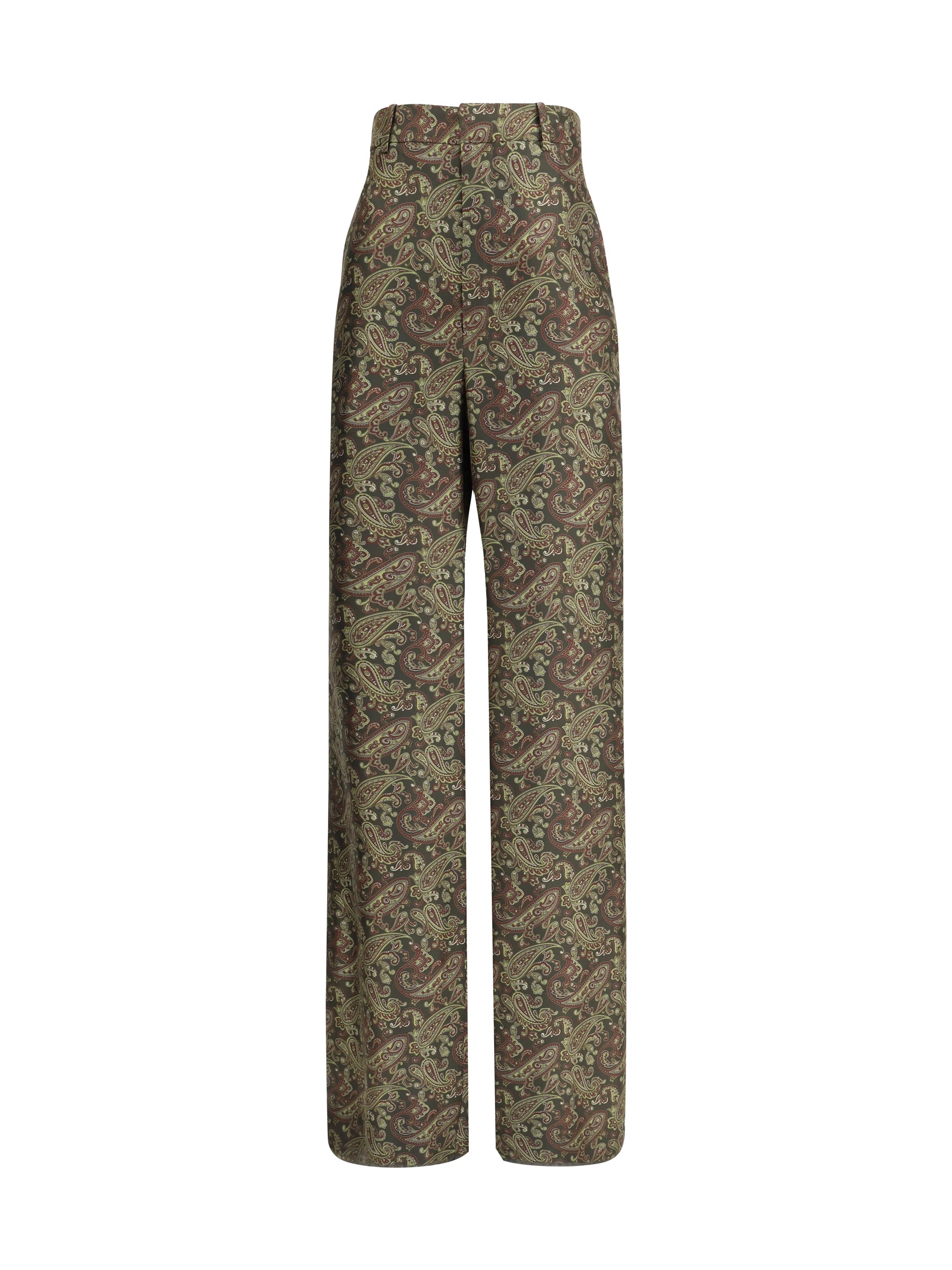 【送料&関税込】Saint Laurent Paisley Patterned Silk Pants Saint Laurent Paisley Patterned Silk Pants | italist, ALWAYS