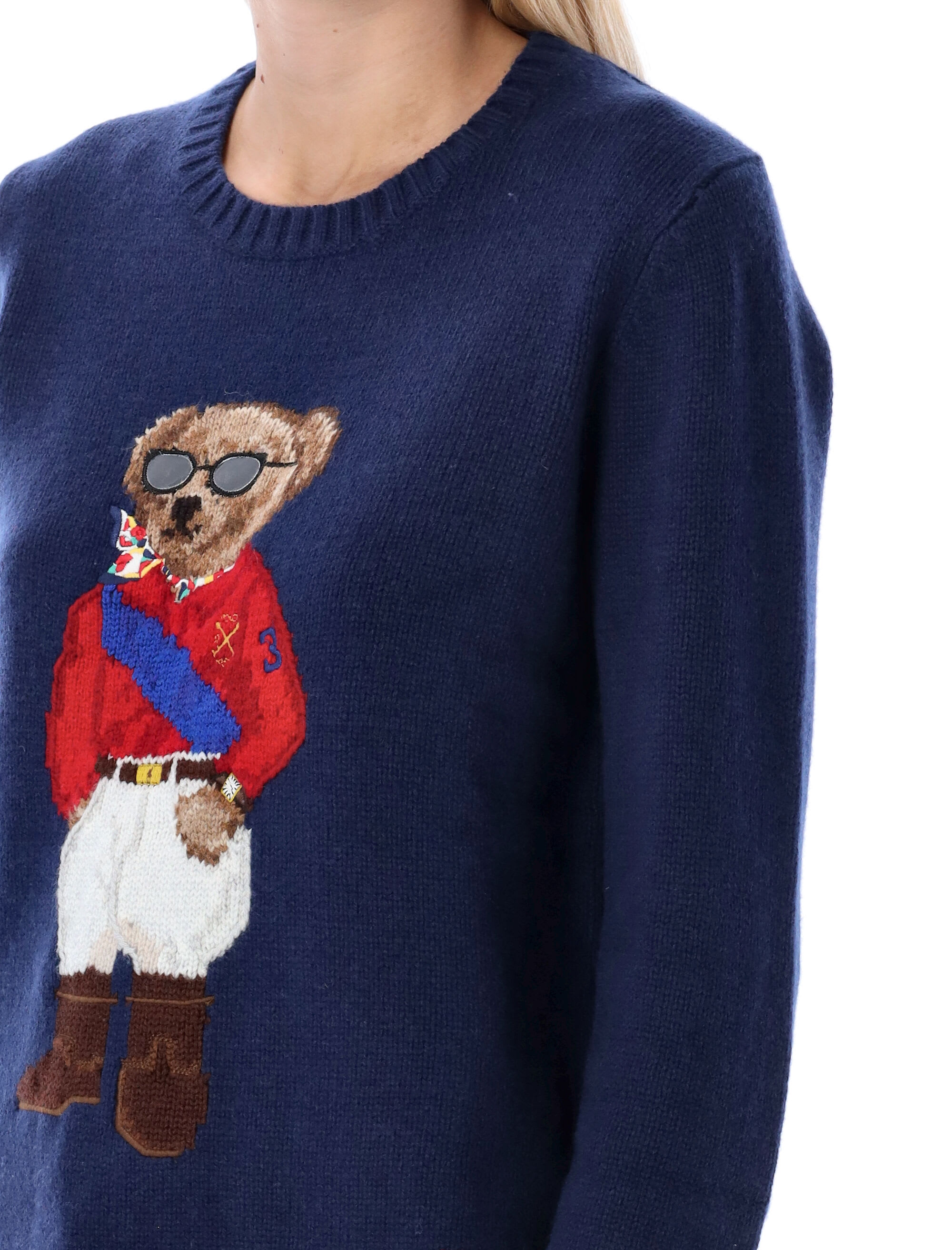 Polo Ralph Lauren Jockey Polo Bear Sweater | italist, ALWAYS LIKE A SALE