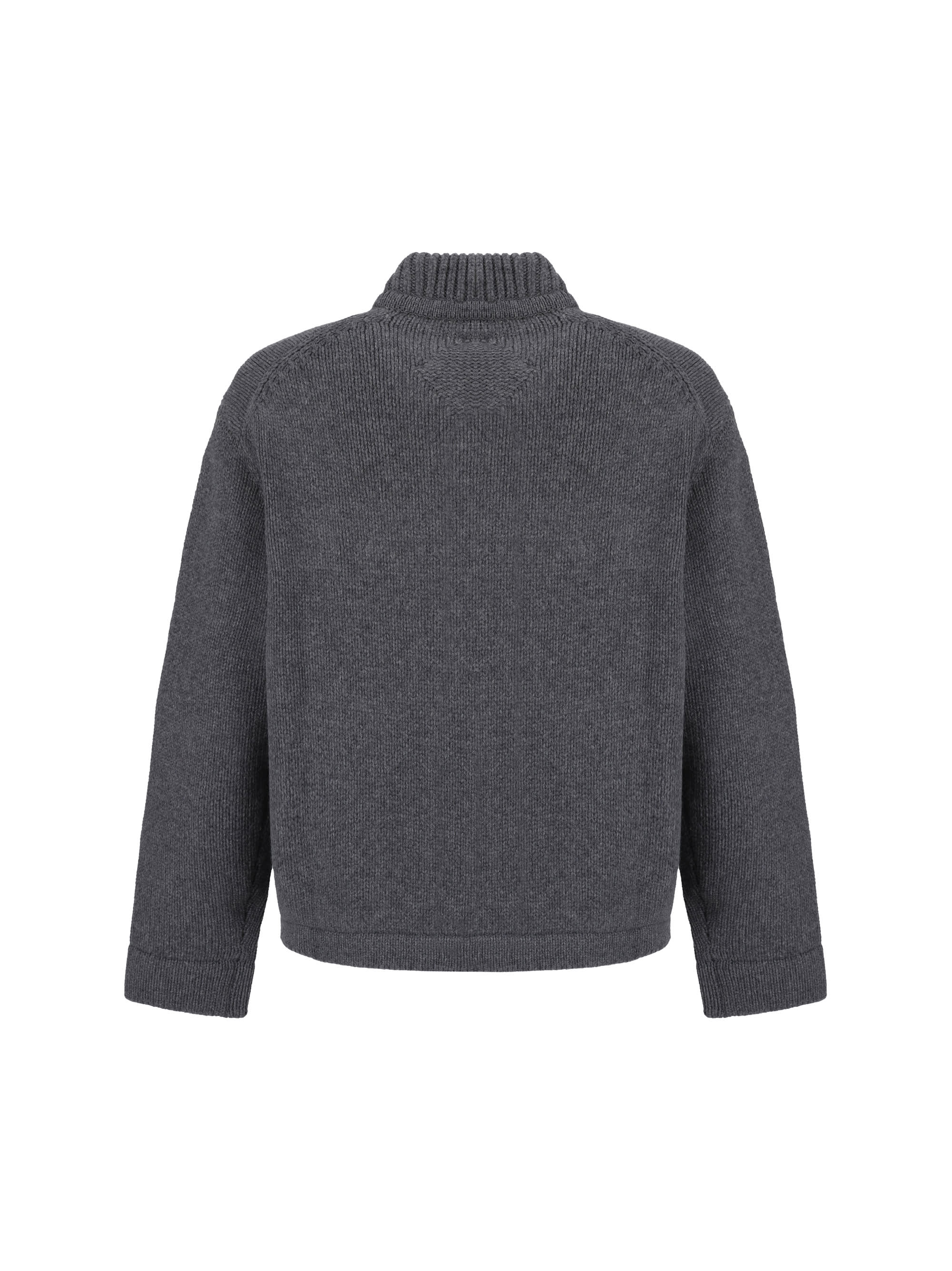 【7/4まで】Essential Wool-Blend Cardigan ALPACA AND WOOL BLEND JACQUARD CARDIGAN LIMITED EDITION